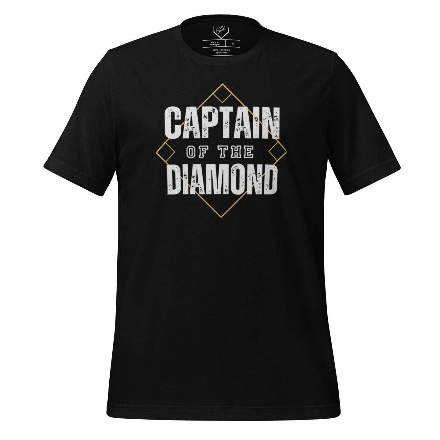 SA Apparel Adult Tee Black / S Captain Of The Diamond - Adult Tee