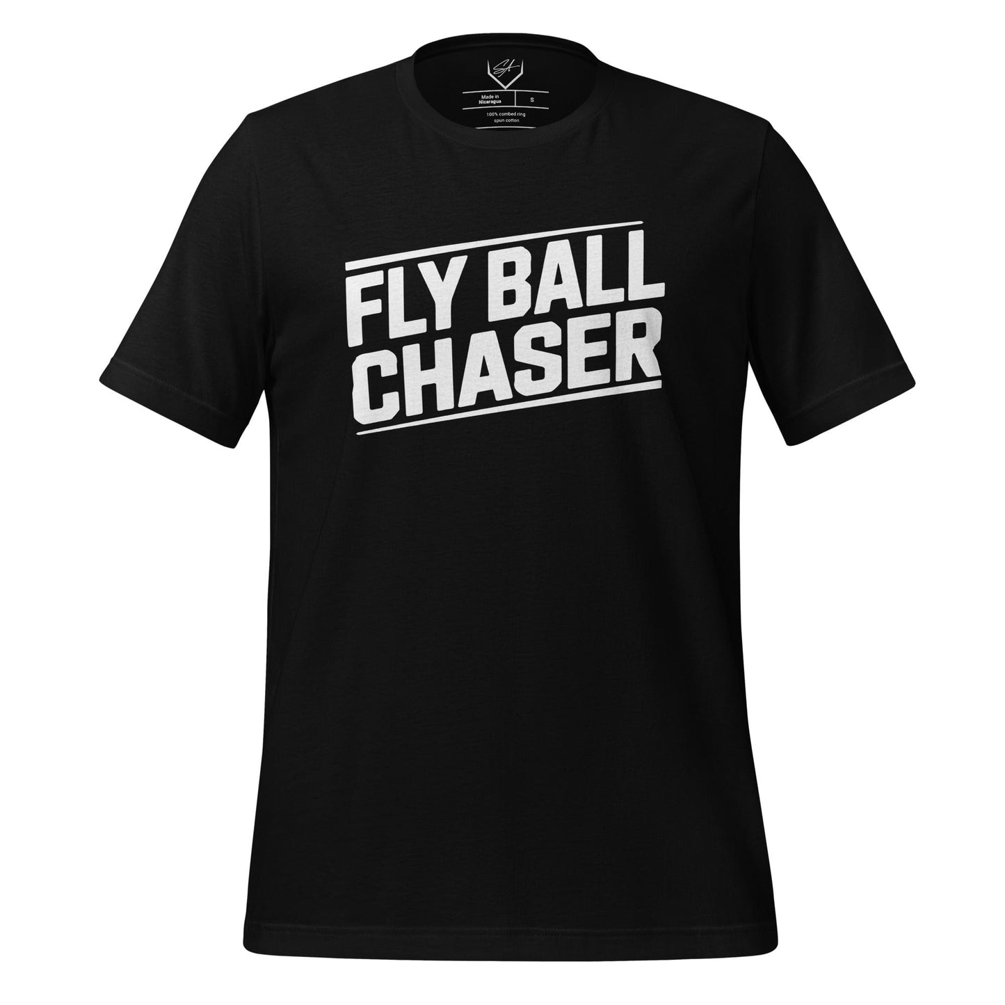 SA Apparel Adult Tee Black / S / Soft Style/Cotton Fly Ball Chaser - Adult Tee