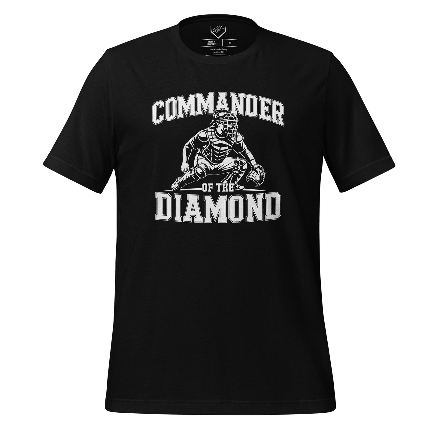 SA Apparel Adult Tee Black / S / Soft Style/Cotton Commander Of The Diamond - Adult Tee