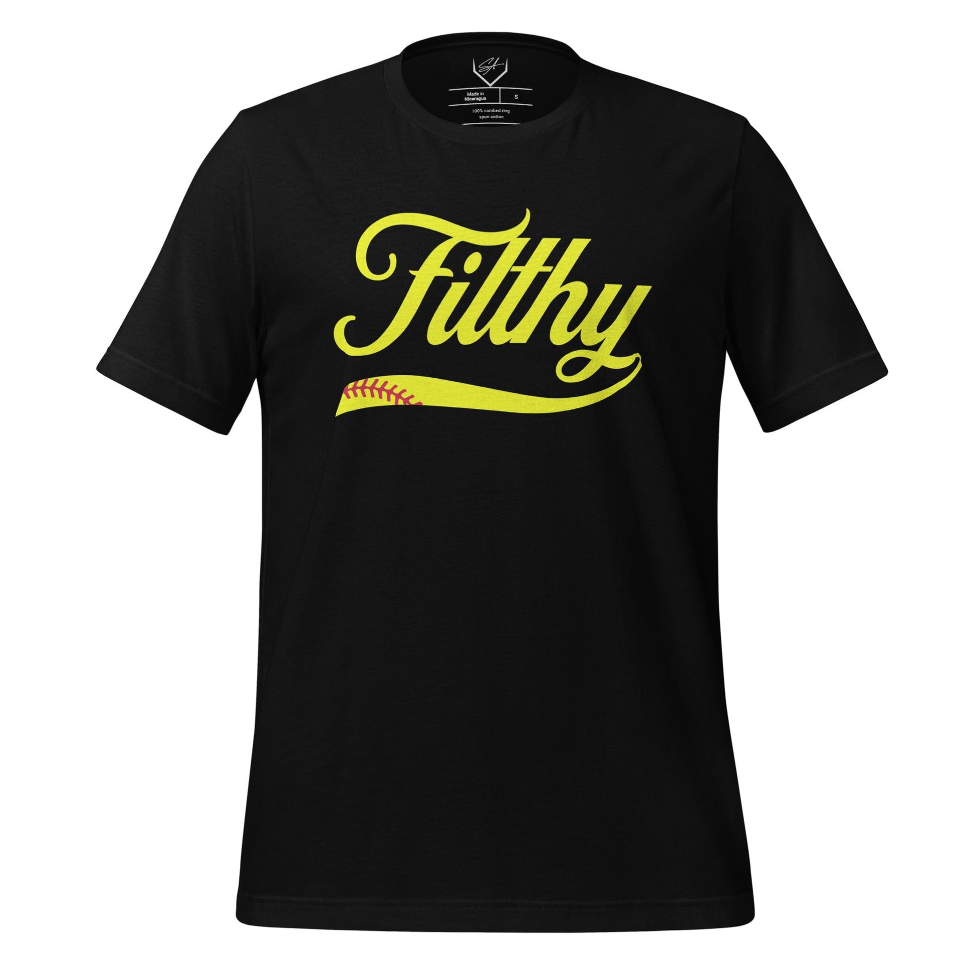 SA Apparel Adult Tee Black / S Filthy Softball - Adult Tee