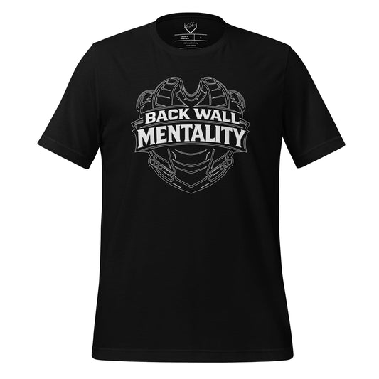 SA Apparel Adult Tee Black / S / Soft Style/Cotton Backwall Mentality - Adult Tee