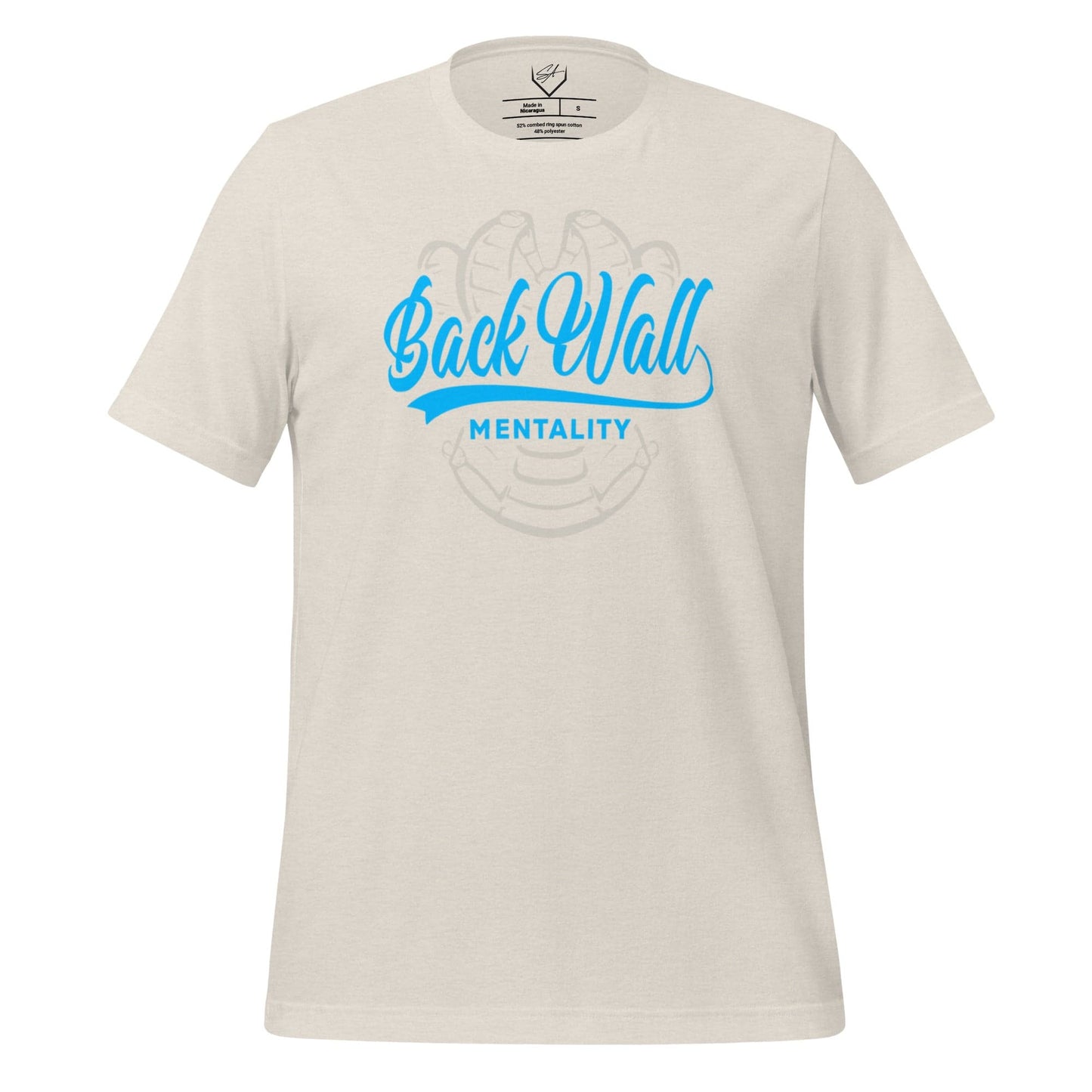 SA Apparel Adult Tee Natural / S Backwall Mentality Teal - Adult Tee