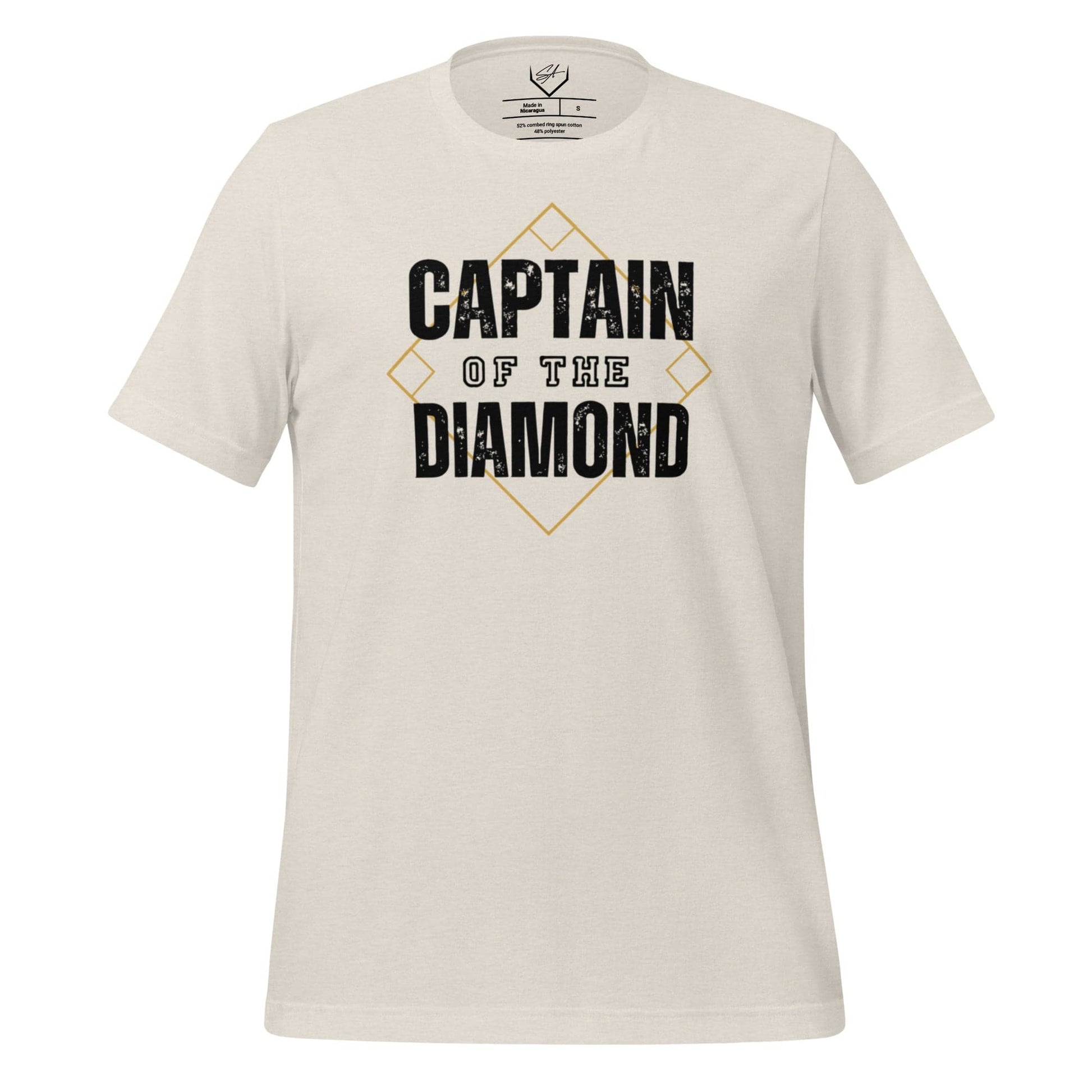 SA Apparel Adult Tee Natural / S Captain Of The Diamond - Adult Tee