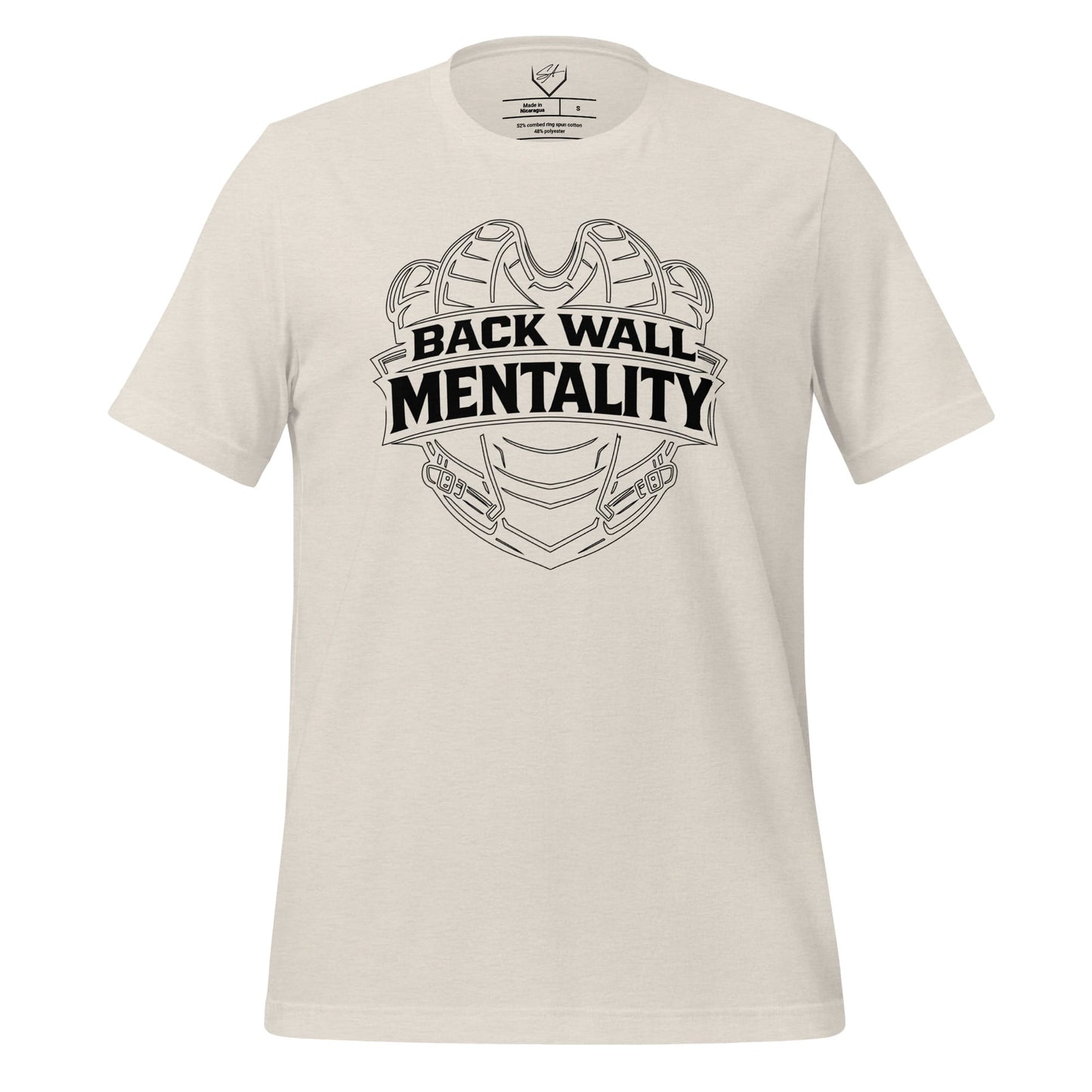 SA Apparel Adult Tee Natural / S / Soft Style/Cotton Backwall Mentality - Adult Tee