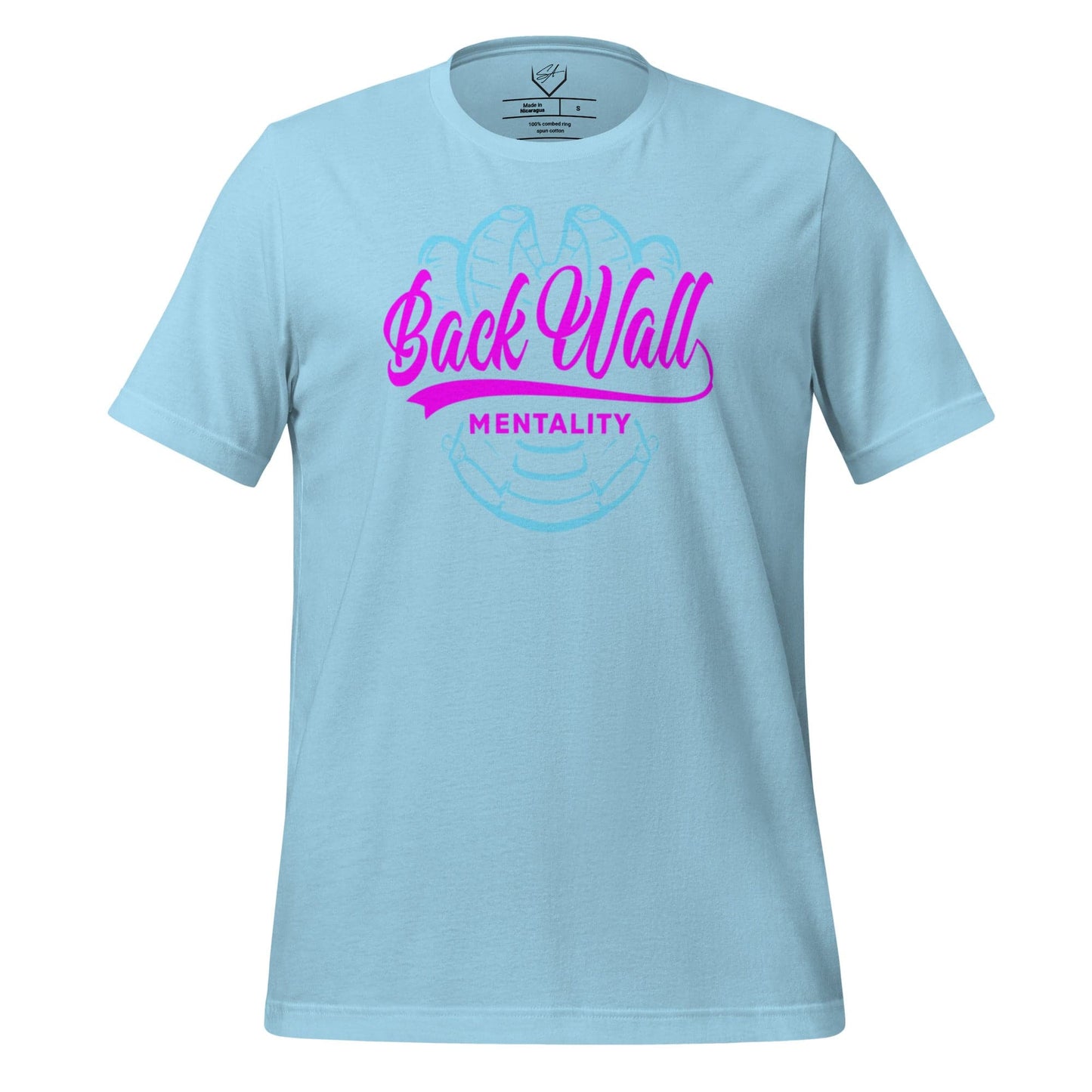 SA Apparel Adult Tee Light Blue / S Backwall Mentality Pink - Adult Tee