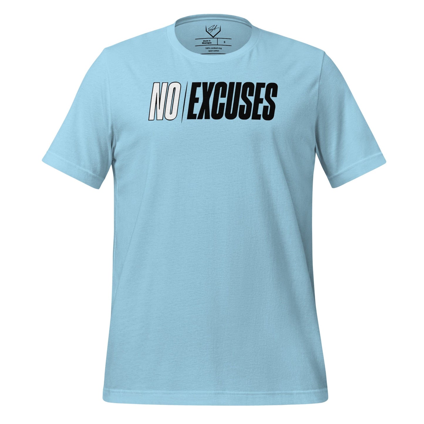 SA Apparel Adult Tee Light Blue / S No Excuses - Adult Tee