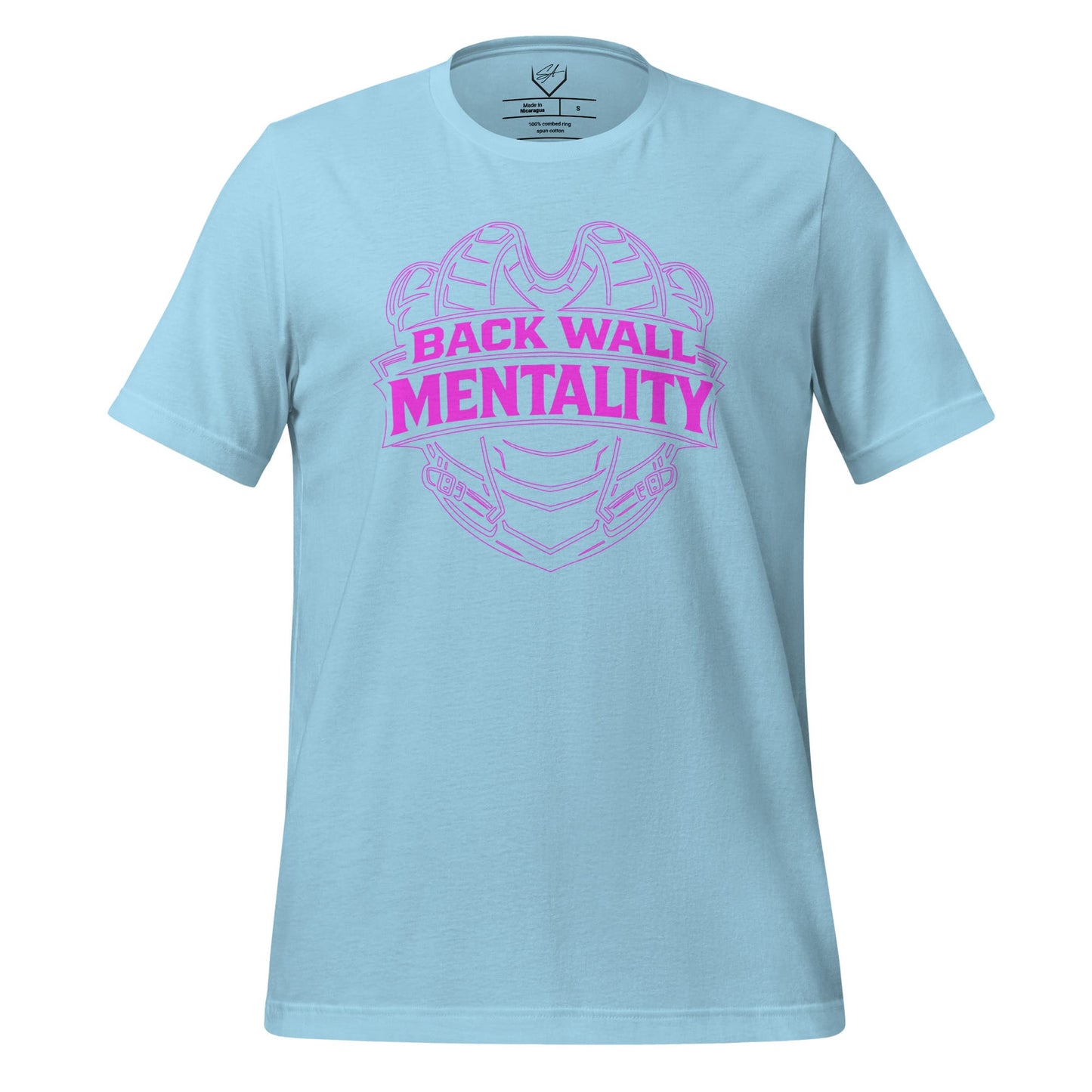 SA Apparel Adult Tee Light Blue / S / Soft Style/Cotton Backwall Mentality Pink - Adult Tee