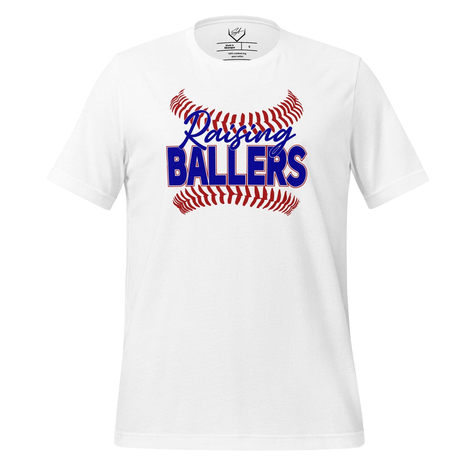 SA Apparel Adult Tee White / S Raising Ballers - Adult Tee