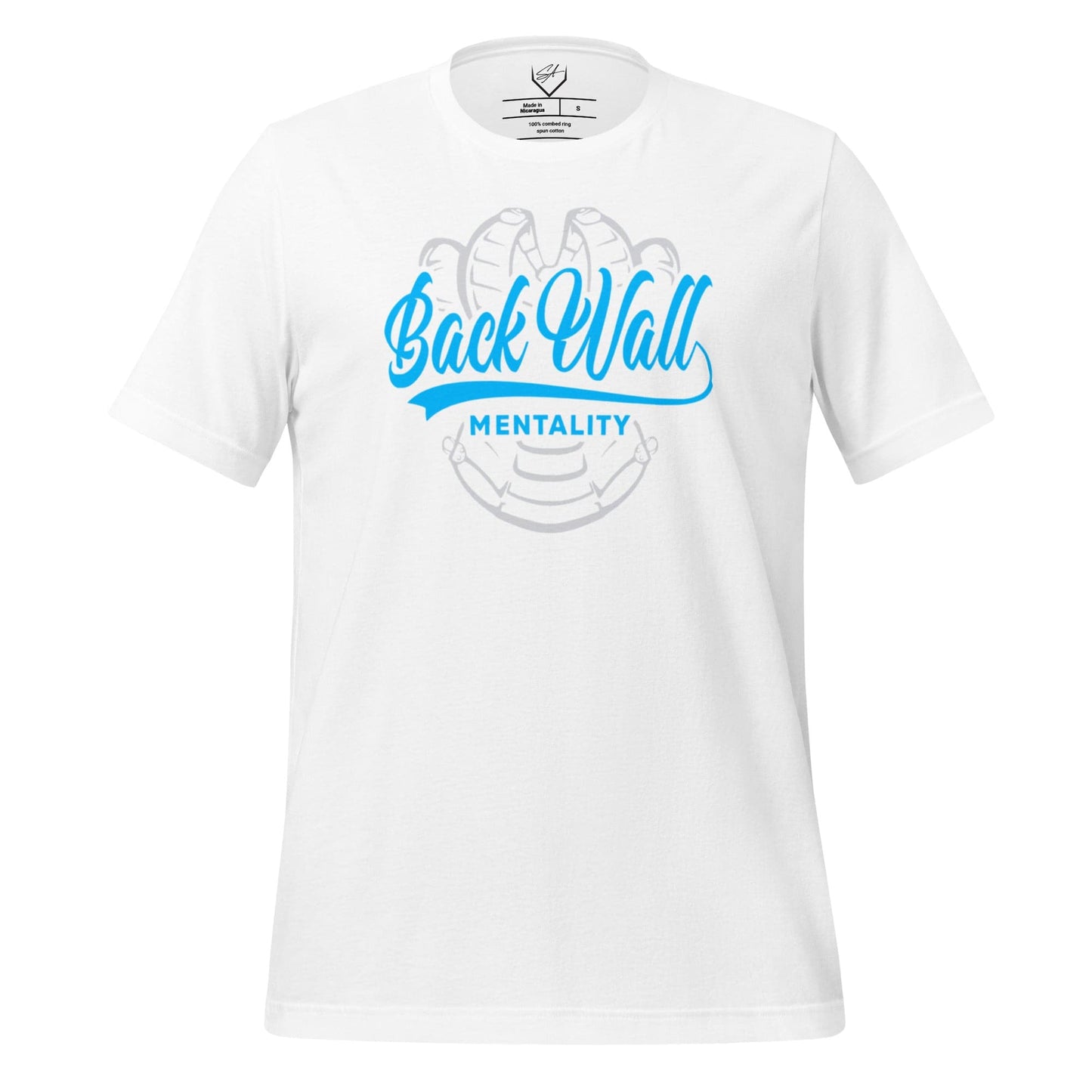 SA Apparel Adult Tee White / S Backwall Mentality Teal - Adult Tee