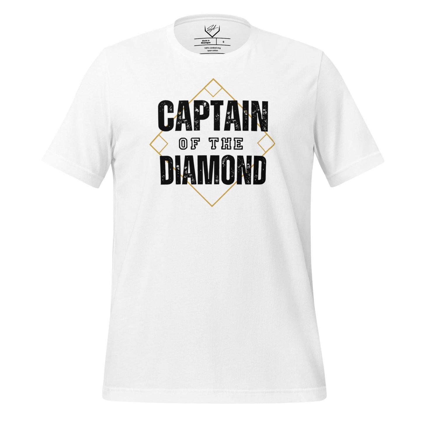 SA Apparel Adult Tee White / S Captain Of The Diamond - Adult Tee