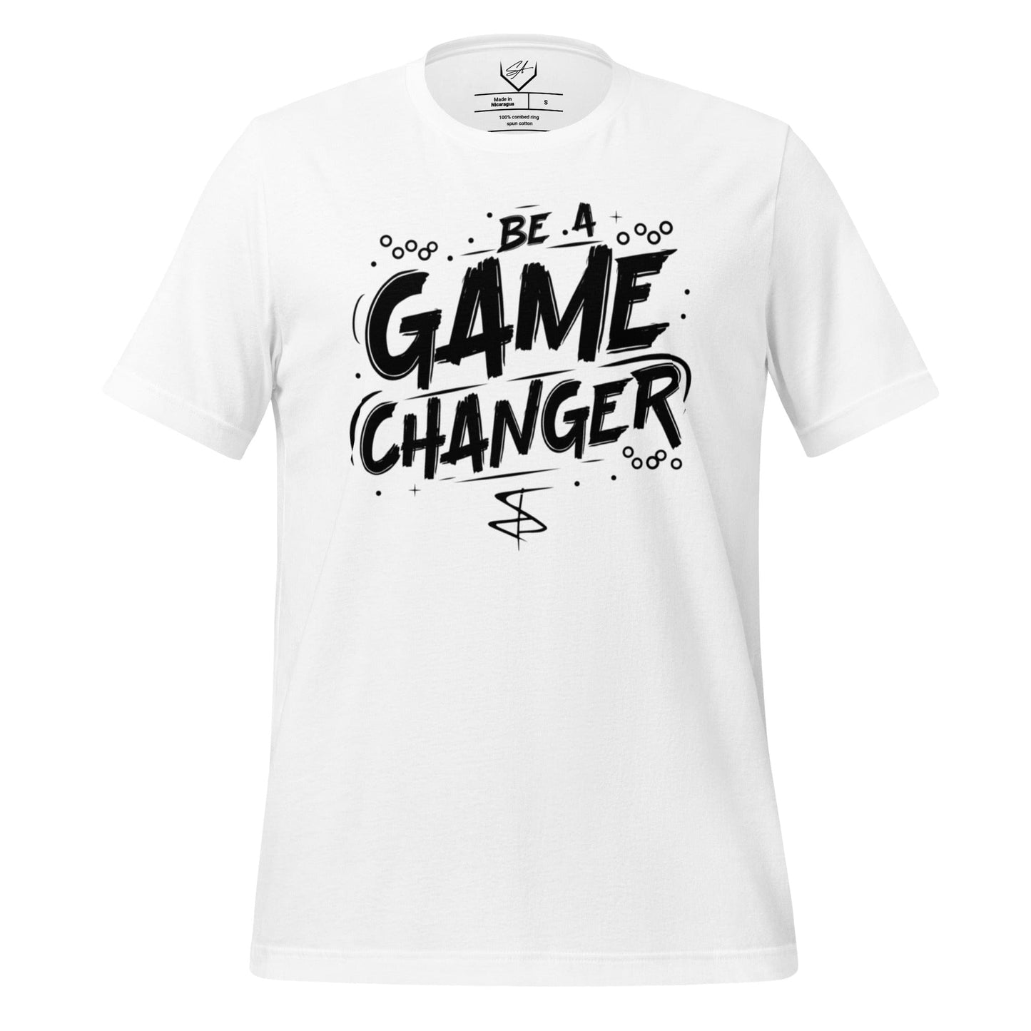 SA Apparel White / S Be A Game Changer - Adult Tee