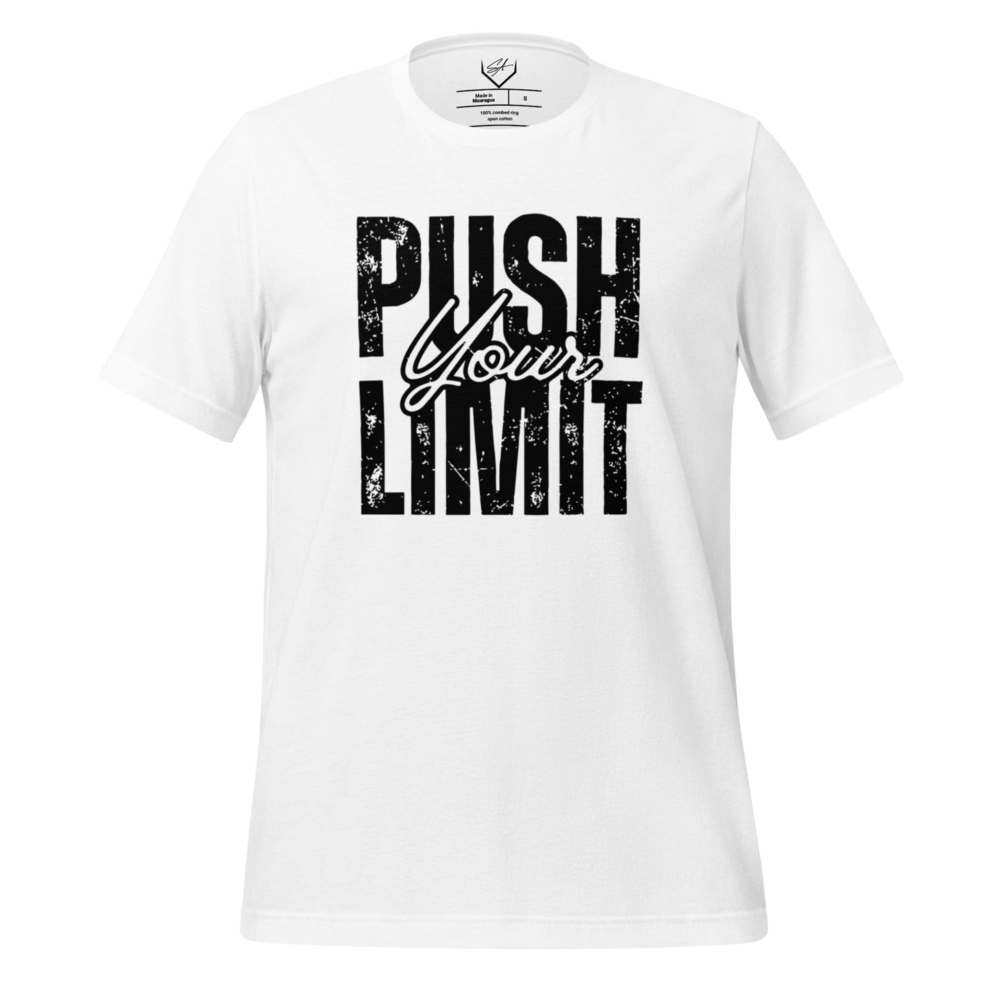 SA Apparel Adult Tee White / S / Soft Style/Cotton Push Your Limit - Adult Tee