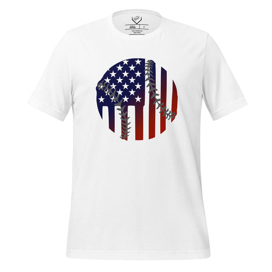 SA Apparel Adult Tee White / S / Soft Style/Cotton Ball Flag - Adult Tee