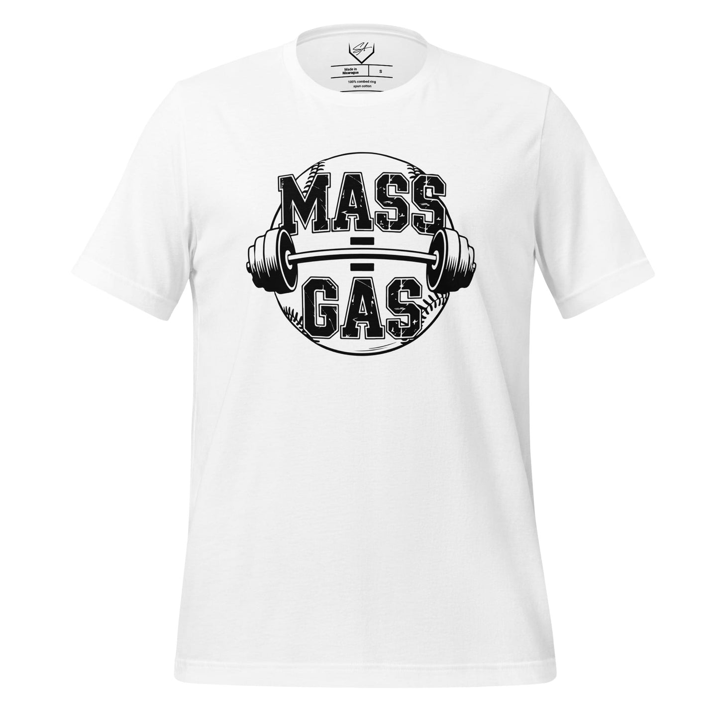 SA Apparel Adult Tee White / S / Soft Style/Cotton Mass = Gas - Adult Tee