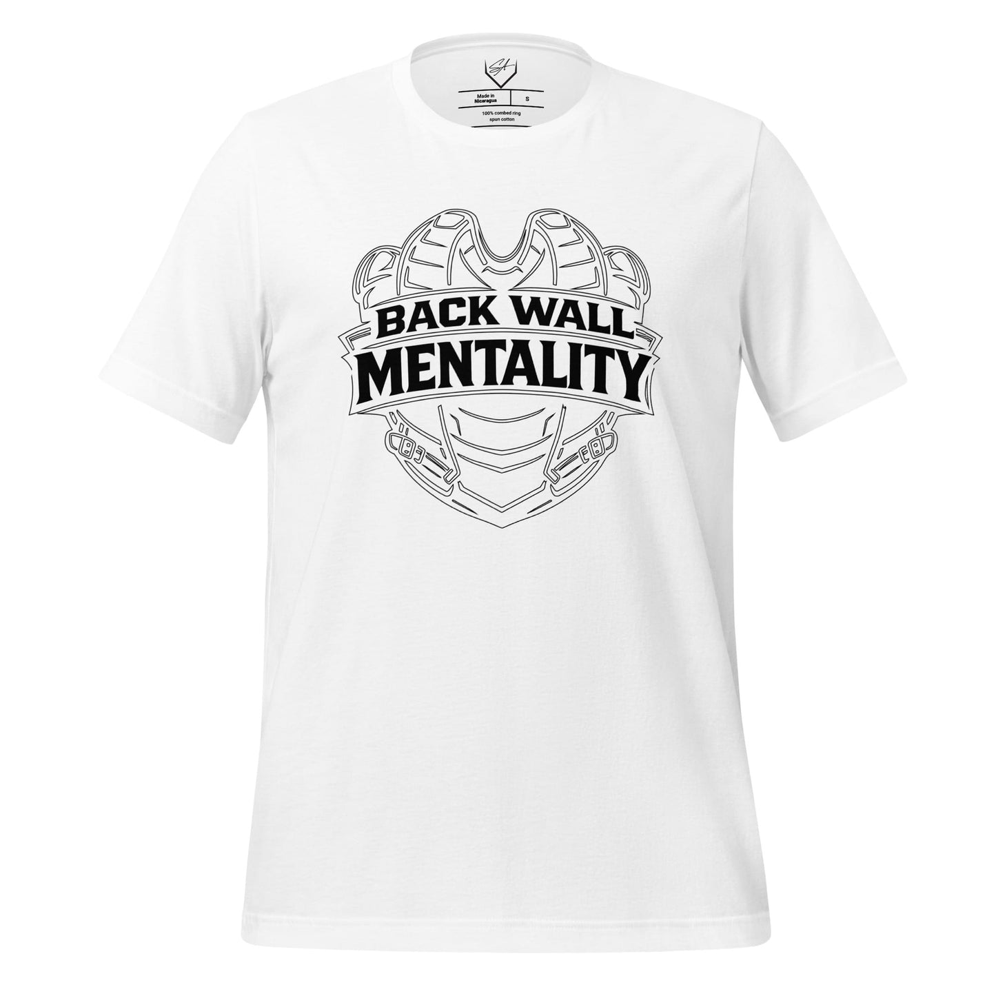 SA Apparel Adult Tee White / S / Soft Style/Cotton Backwall Mentality - Adult Tee