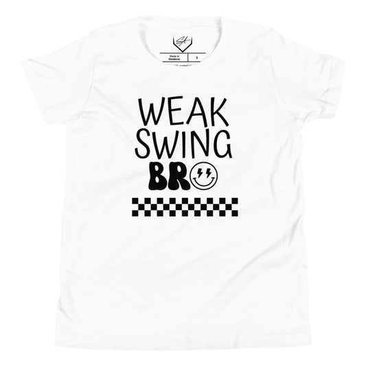 Weak Swing Bro - Youth Tee - SA Apparel