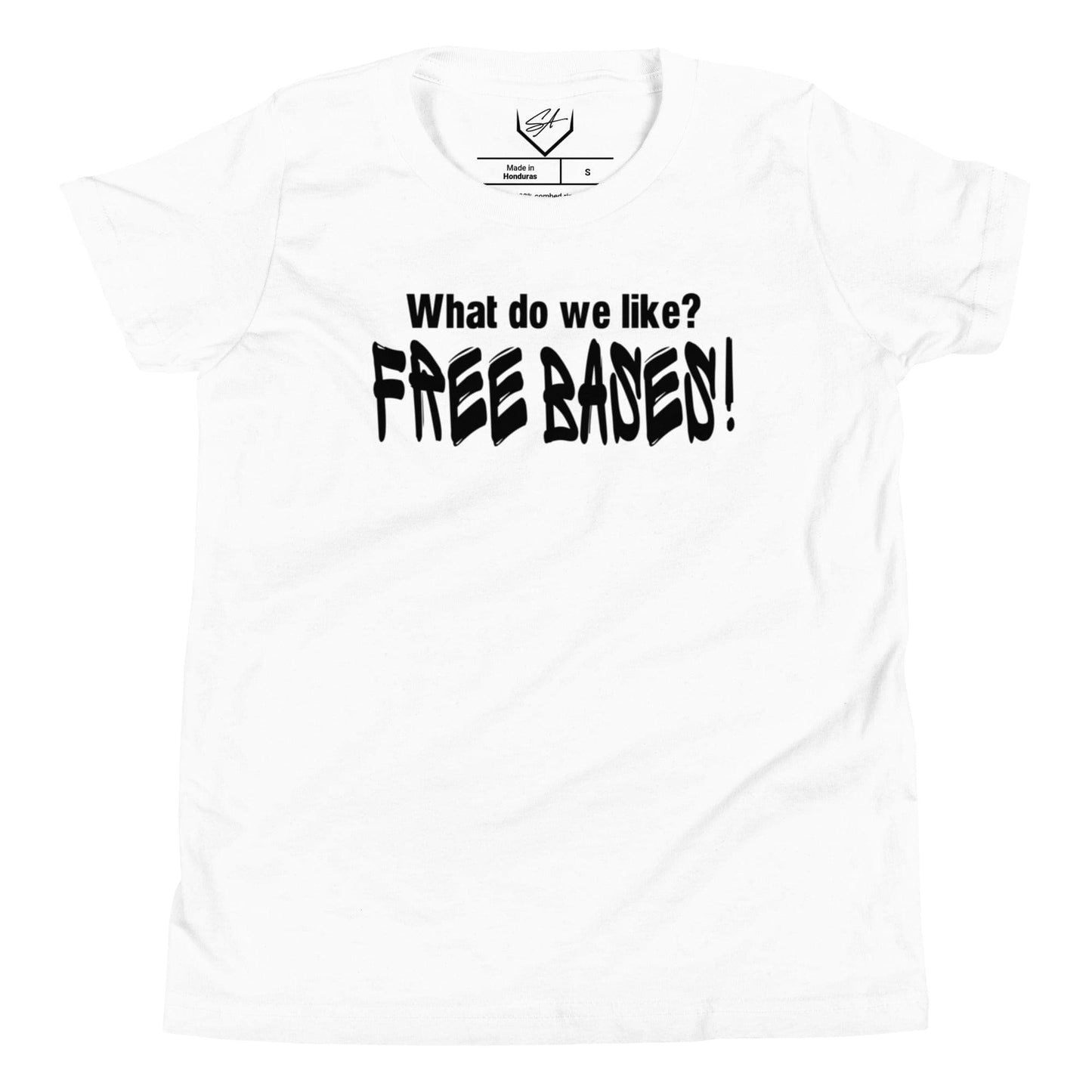 What Do We Like, Free Bases - Youth Tee - SA Apparel