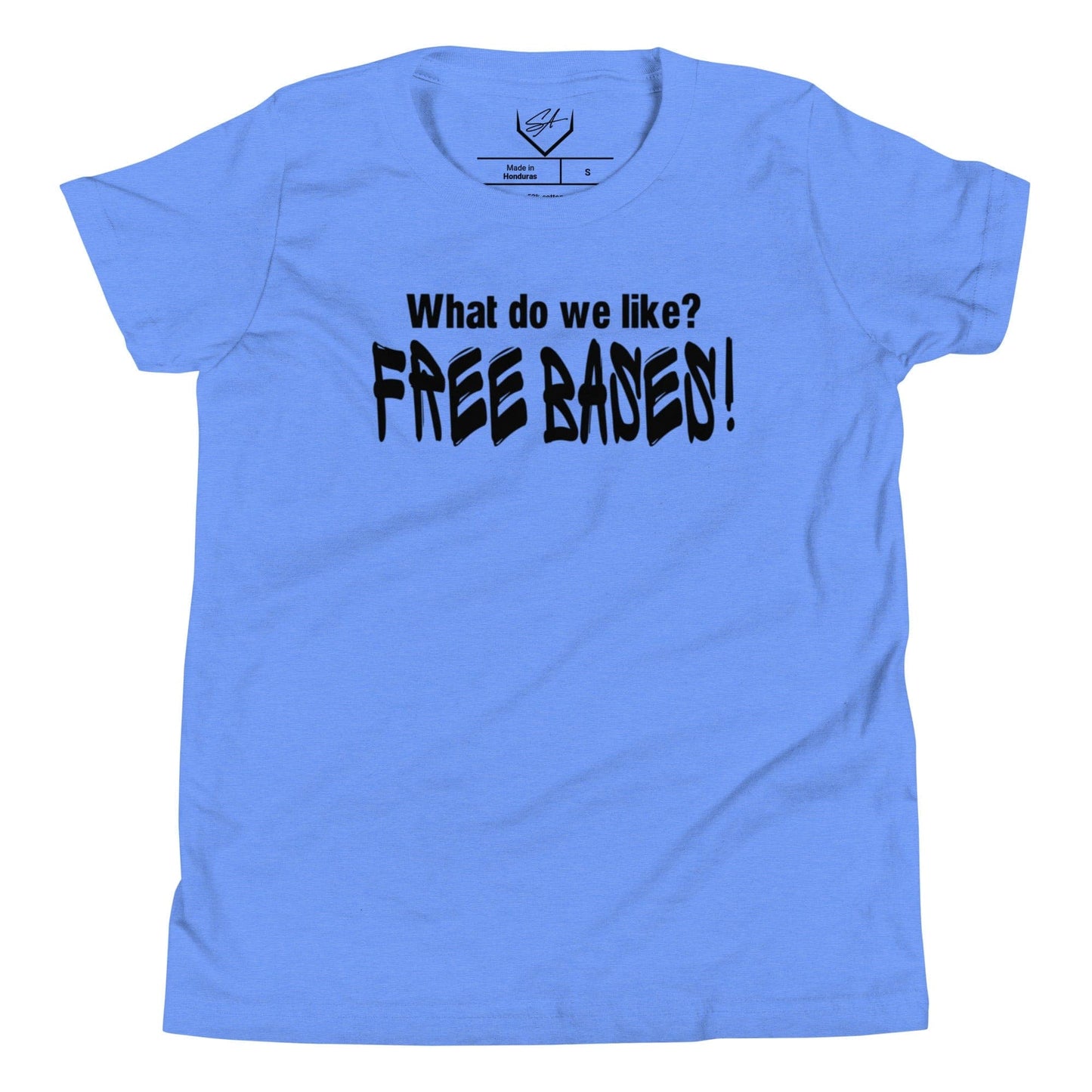 What Do We Like, Free Bases - Youth Tee - SA Apparel