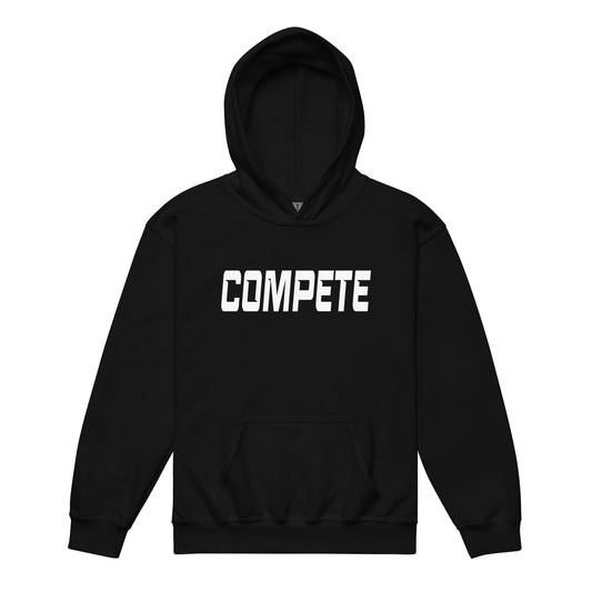 SA Apparel Black / S Compete - Youth Hoodie