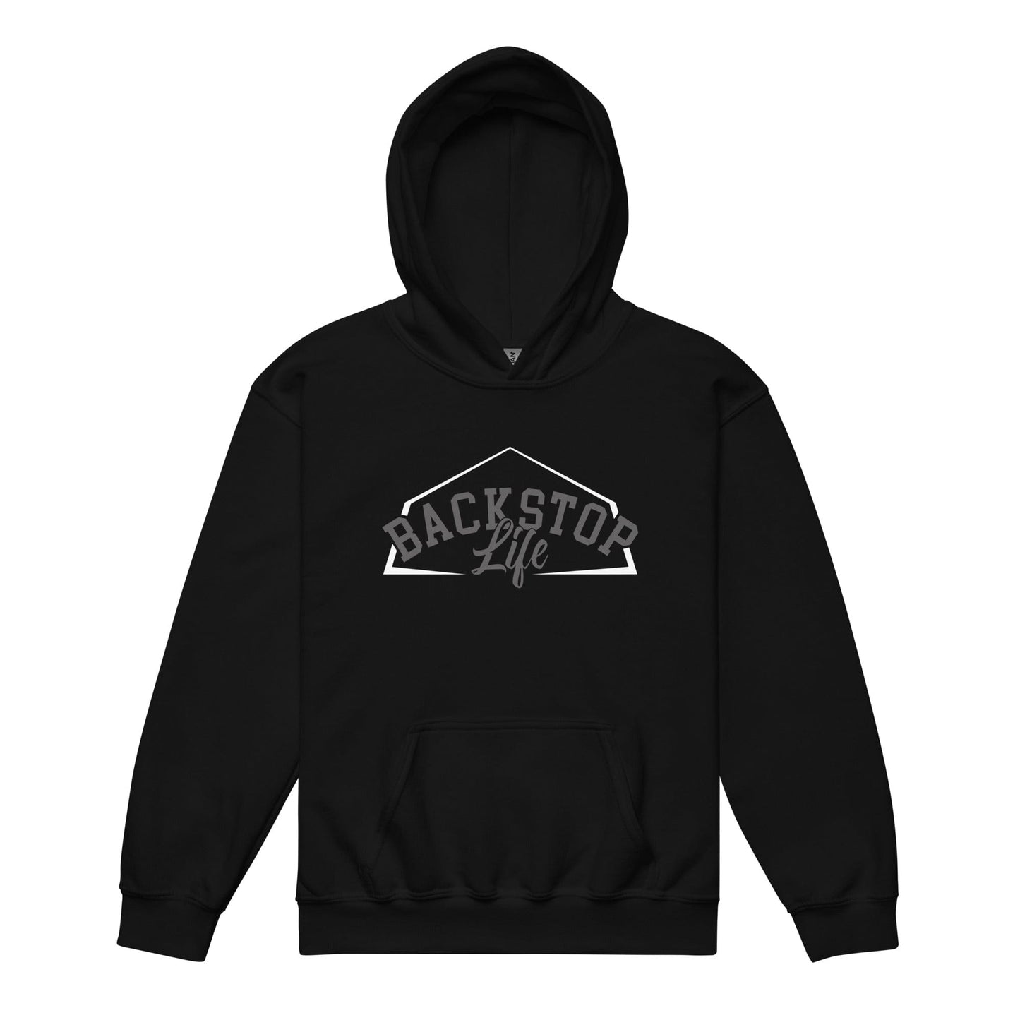 Backstop Life Blackout - Youth Hoodie