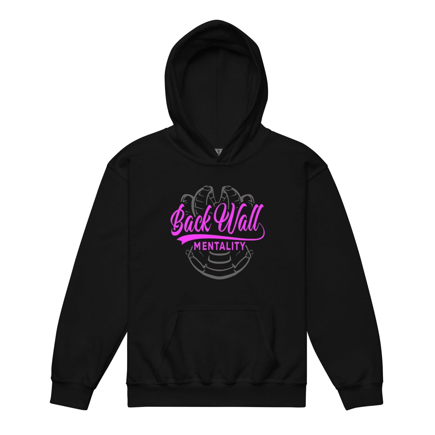 Backwall Mentality Pink - Youth Hoodie