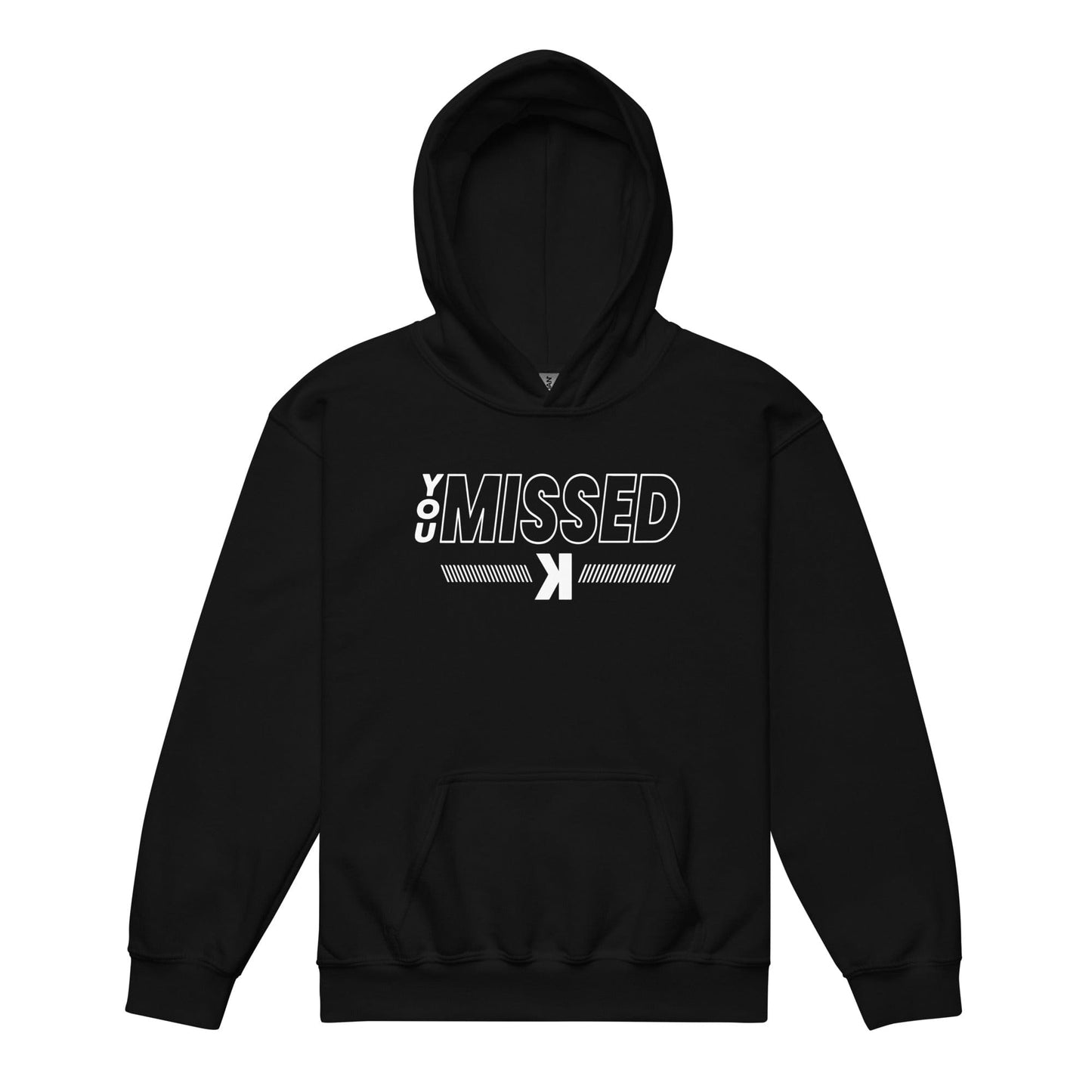 SA Apparel Youth Hoodie Black / S You Missed - Youth Hoodie