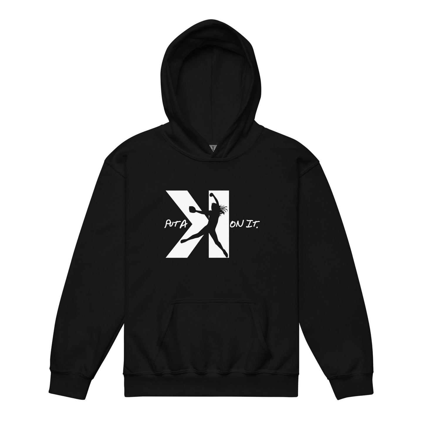 SA Apparel Youth Hoodie Black / S Put A K On It Softball - Youth Hoodie