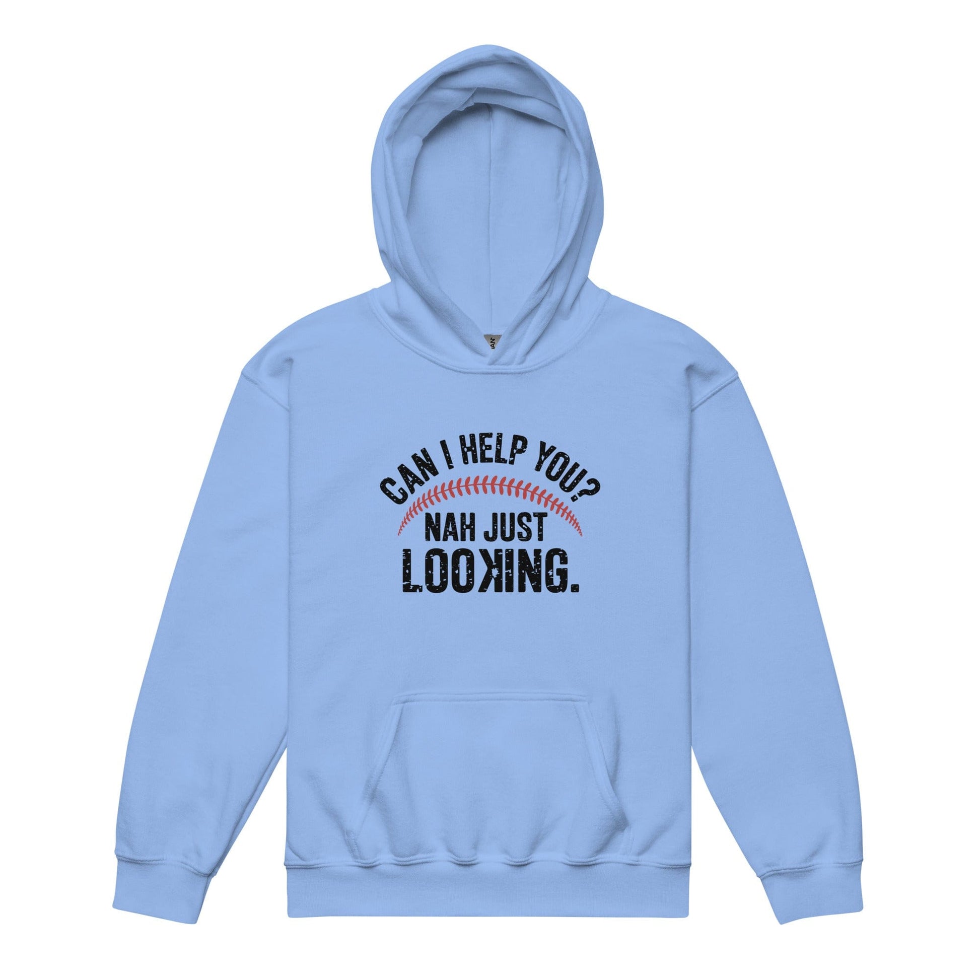 SA Apparel Youth Hoodie Carolina Blue / S Can I Help You? Nah Just Looking - Youth Hoodie