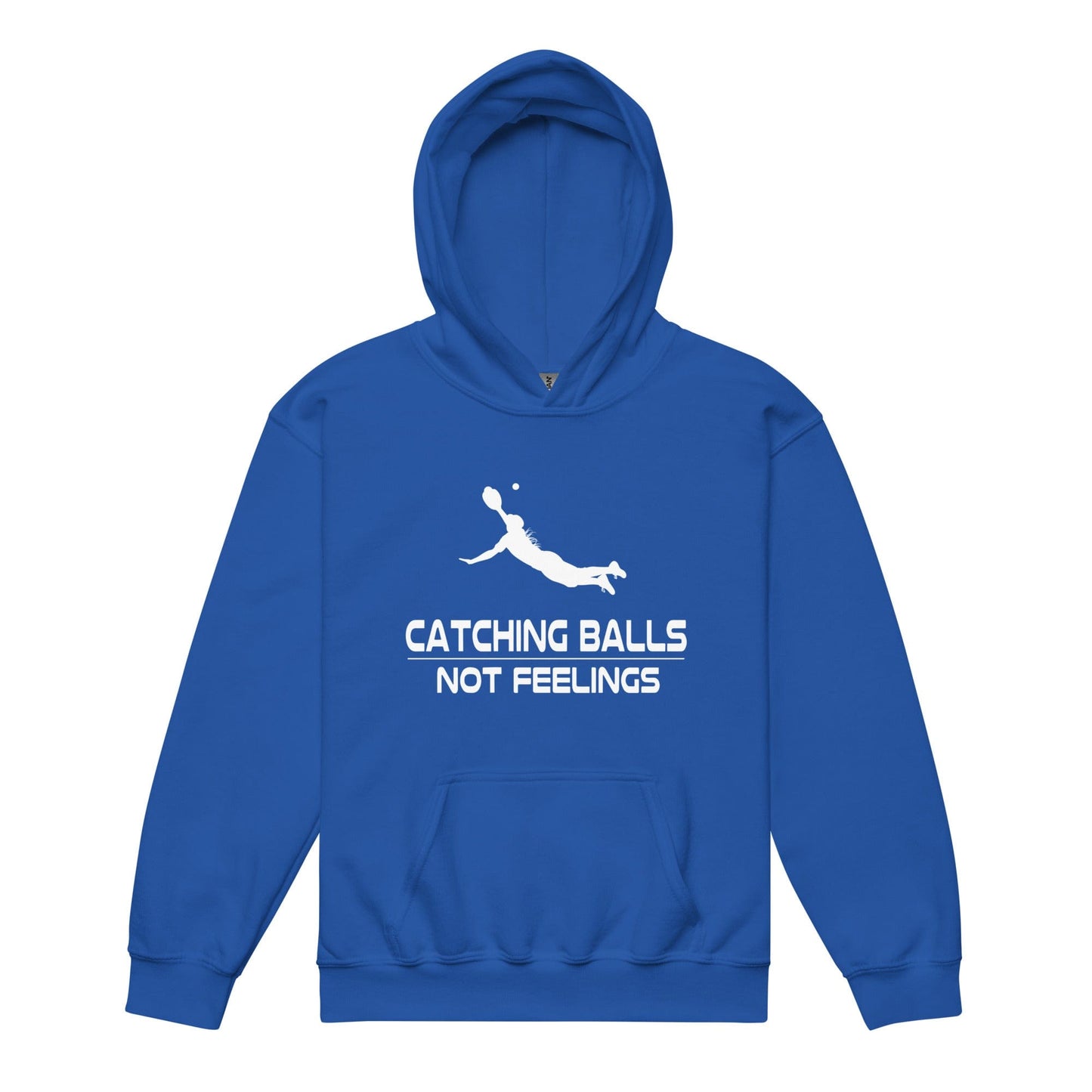 Catching Balls Not Feelings - Youth Hoodie