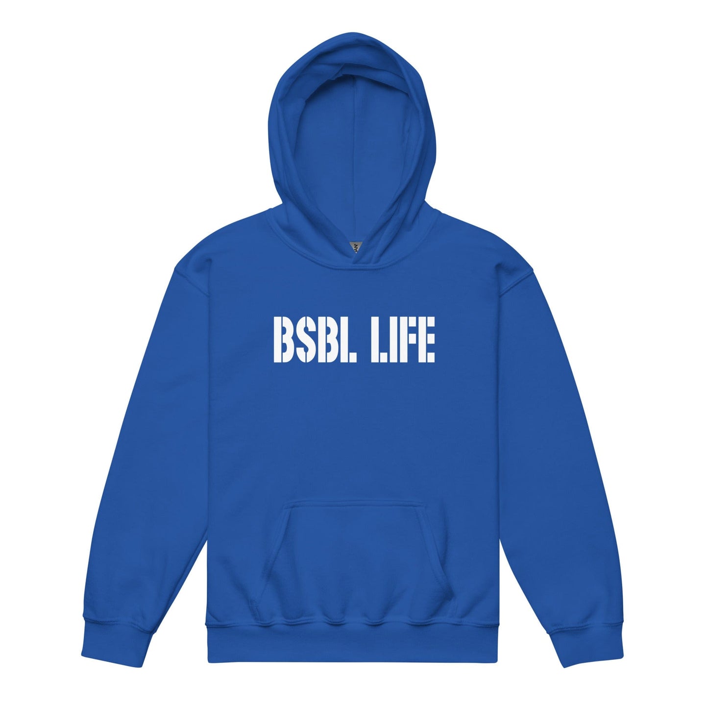 SA Apparel Adult Hoodie Royal / S Baseball Life - Youth Hoodie