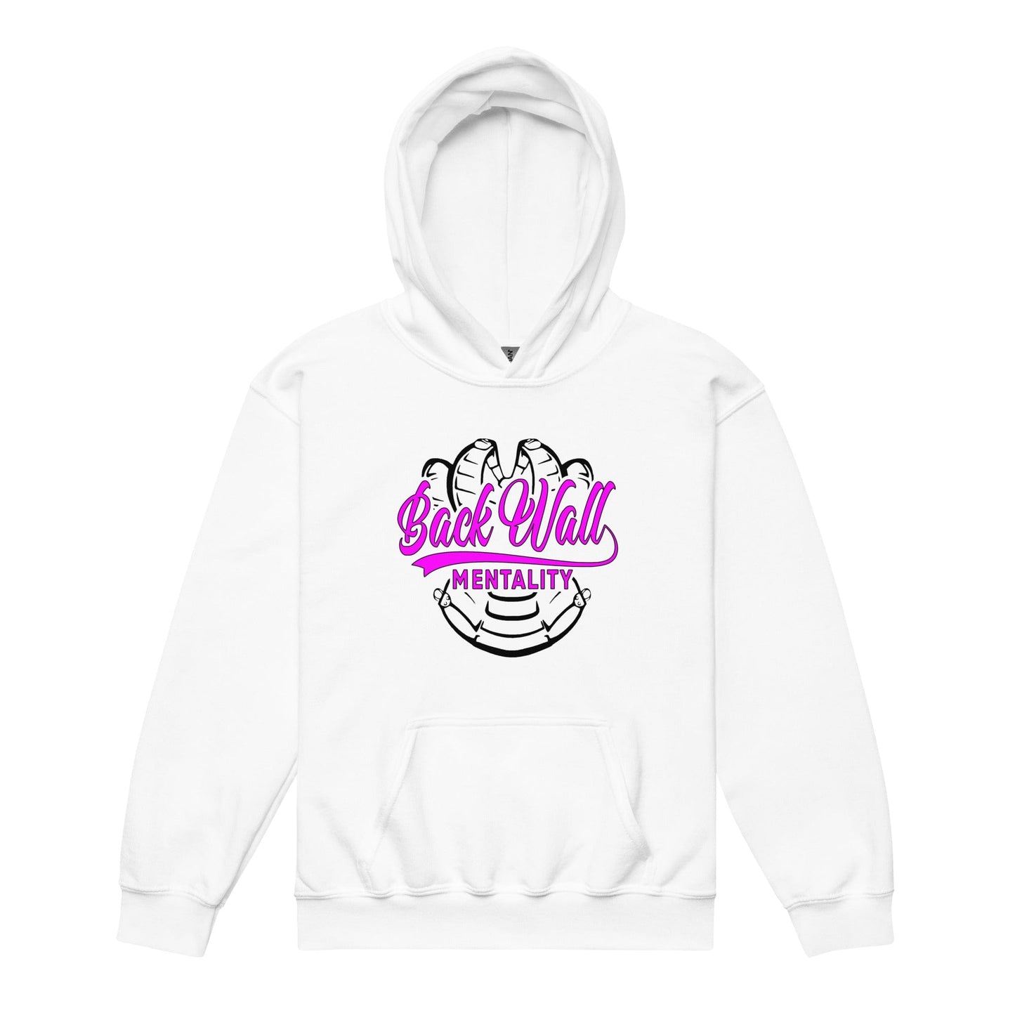 Backwall Mentality Pink - Youth Hoodie