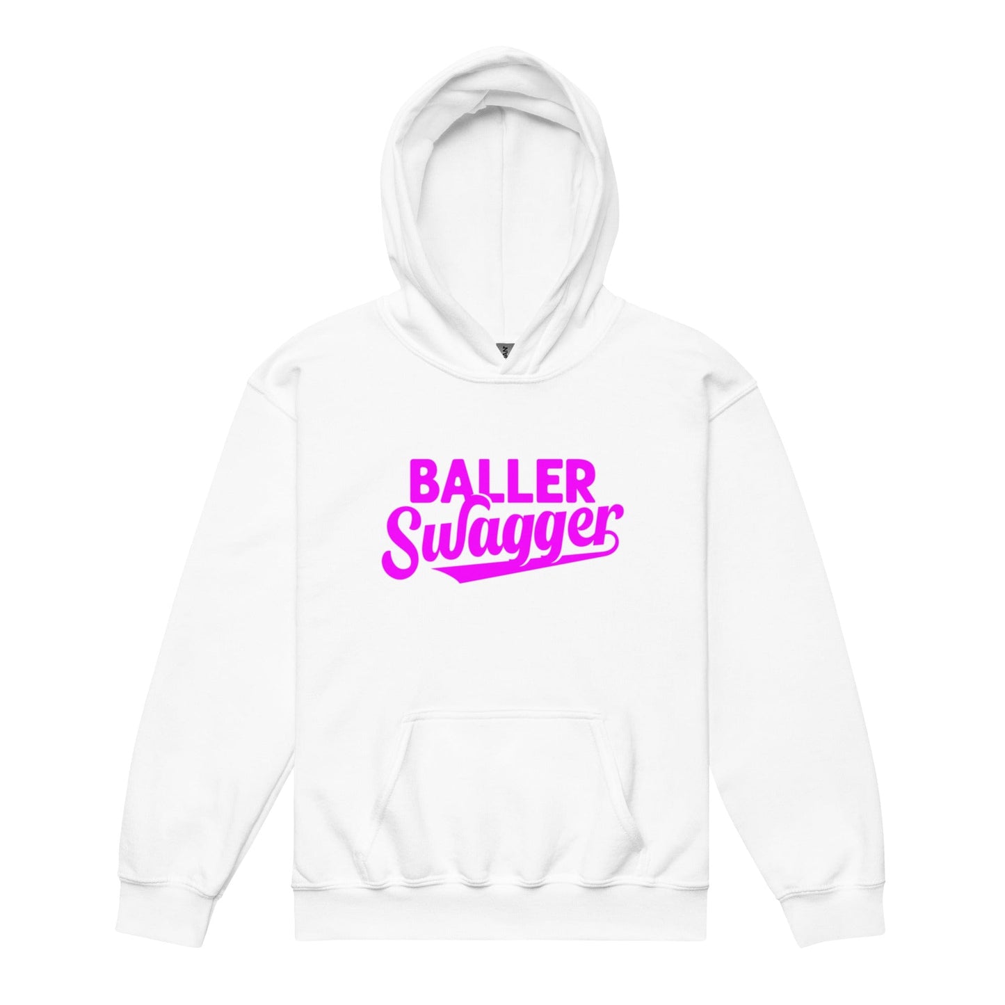 Baller Swagger Pink - Youth Hoodie
