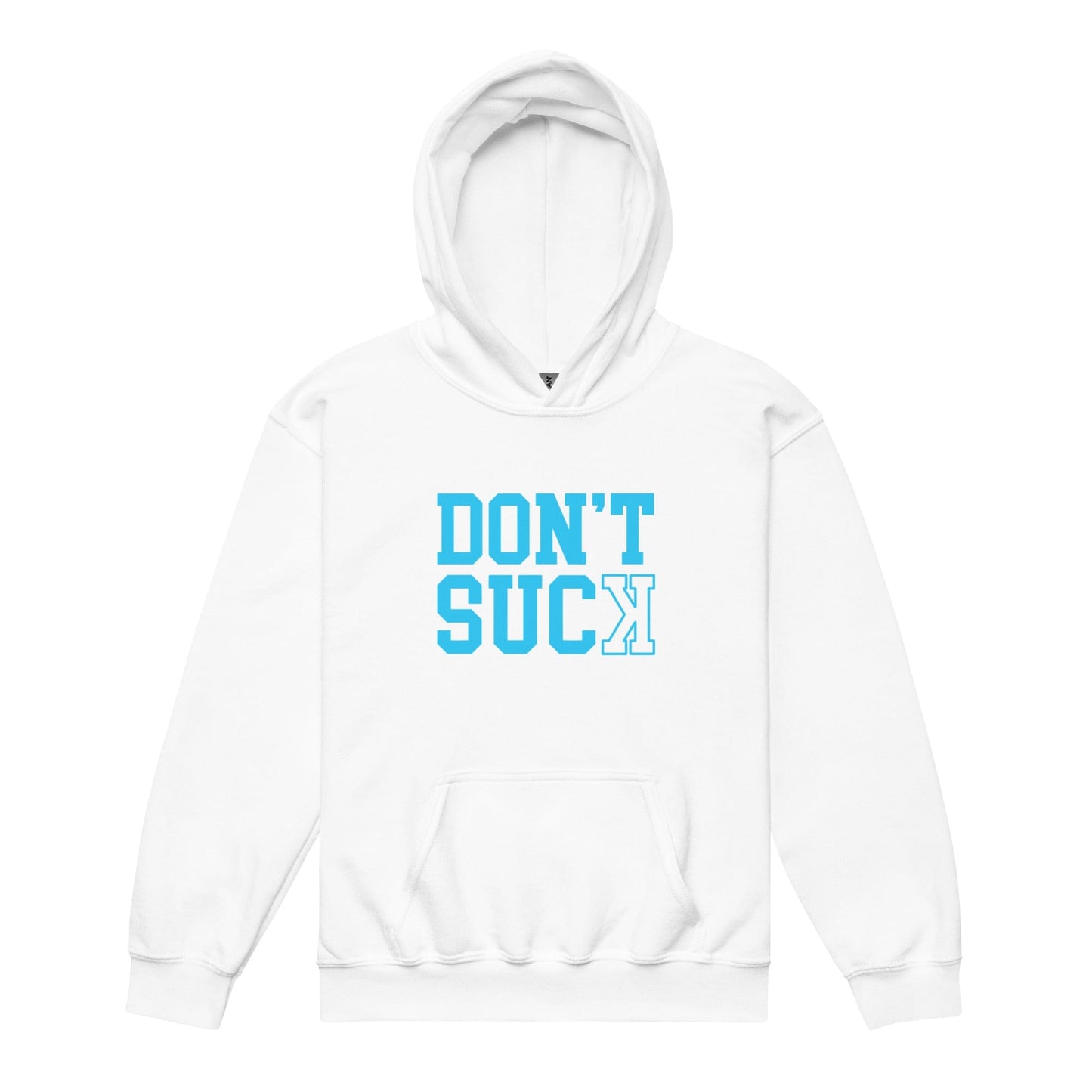 Don't Suck Teal - Youth Hoodie