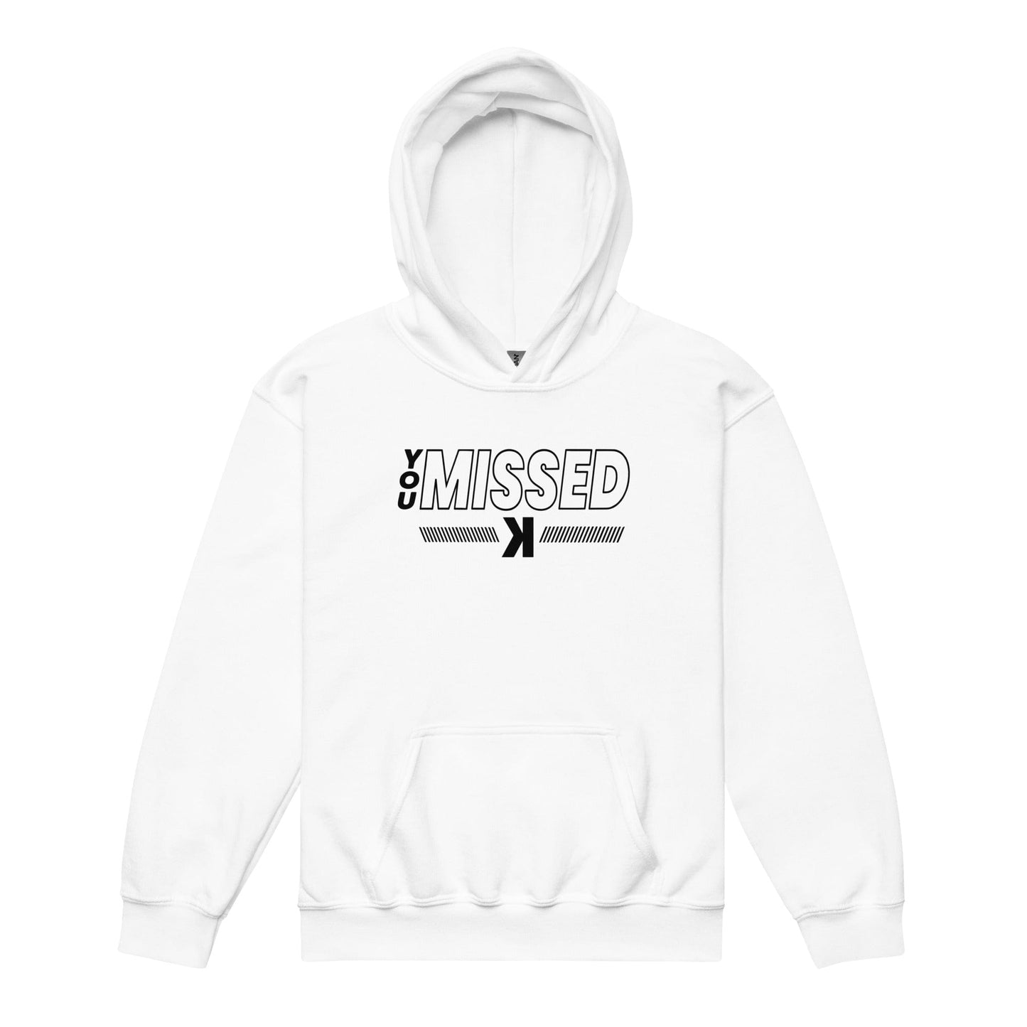 SA Apparel Youth Hoodie White / S You Missed - Youth Hoodie