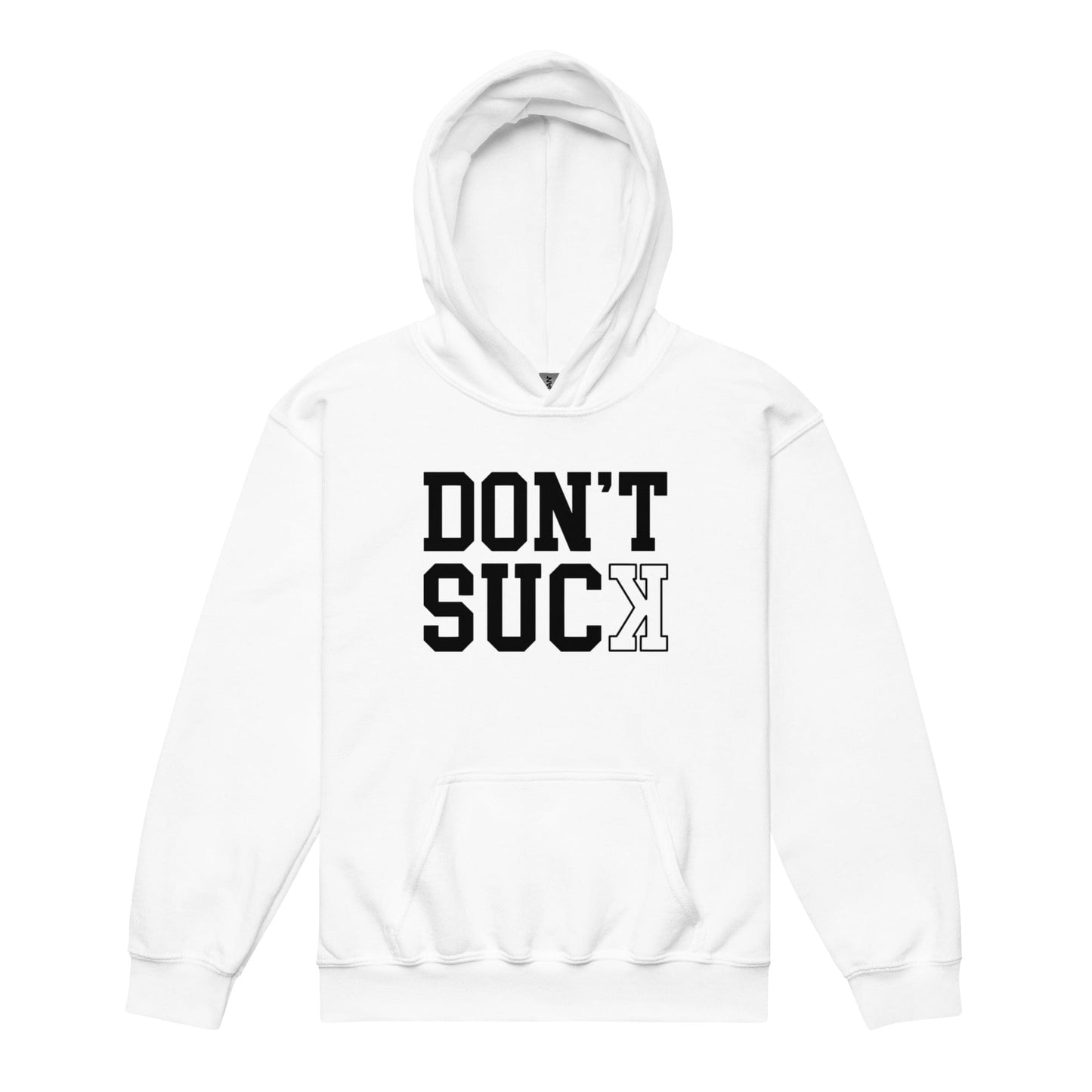 SA Apparel Youth Hoodie White / S Don't Suck - Youth Hoodie