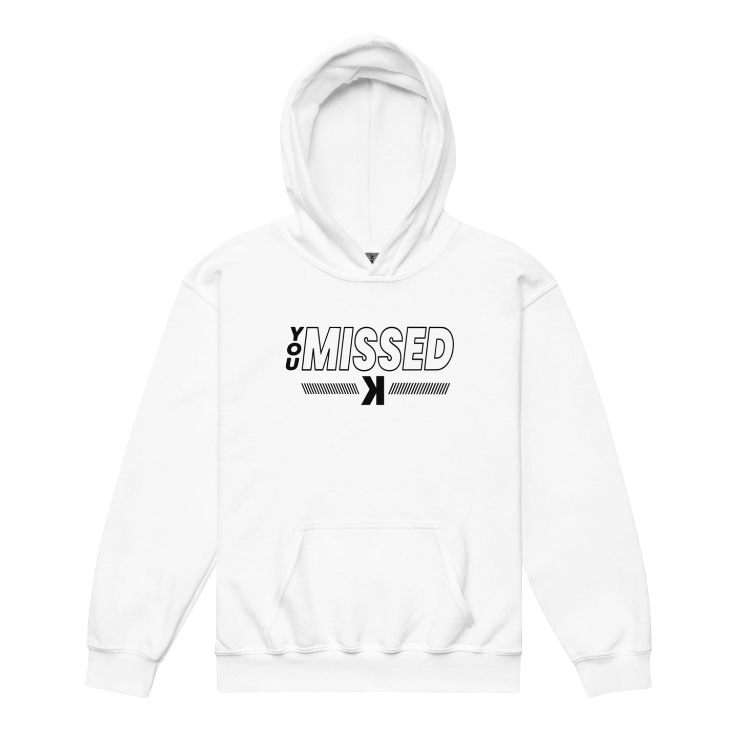 SA Apparel Youth Hoodie White / S You Missed - Youth Hoodie