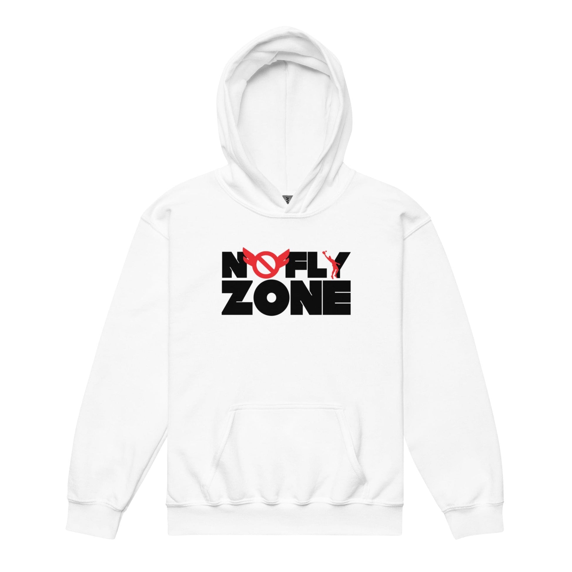 SA Apparel Youth Hoodie White / S No Fly Zone - Youth Hoodie