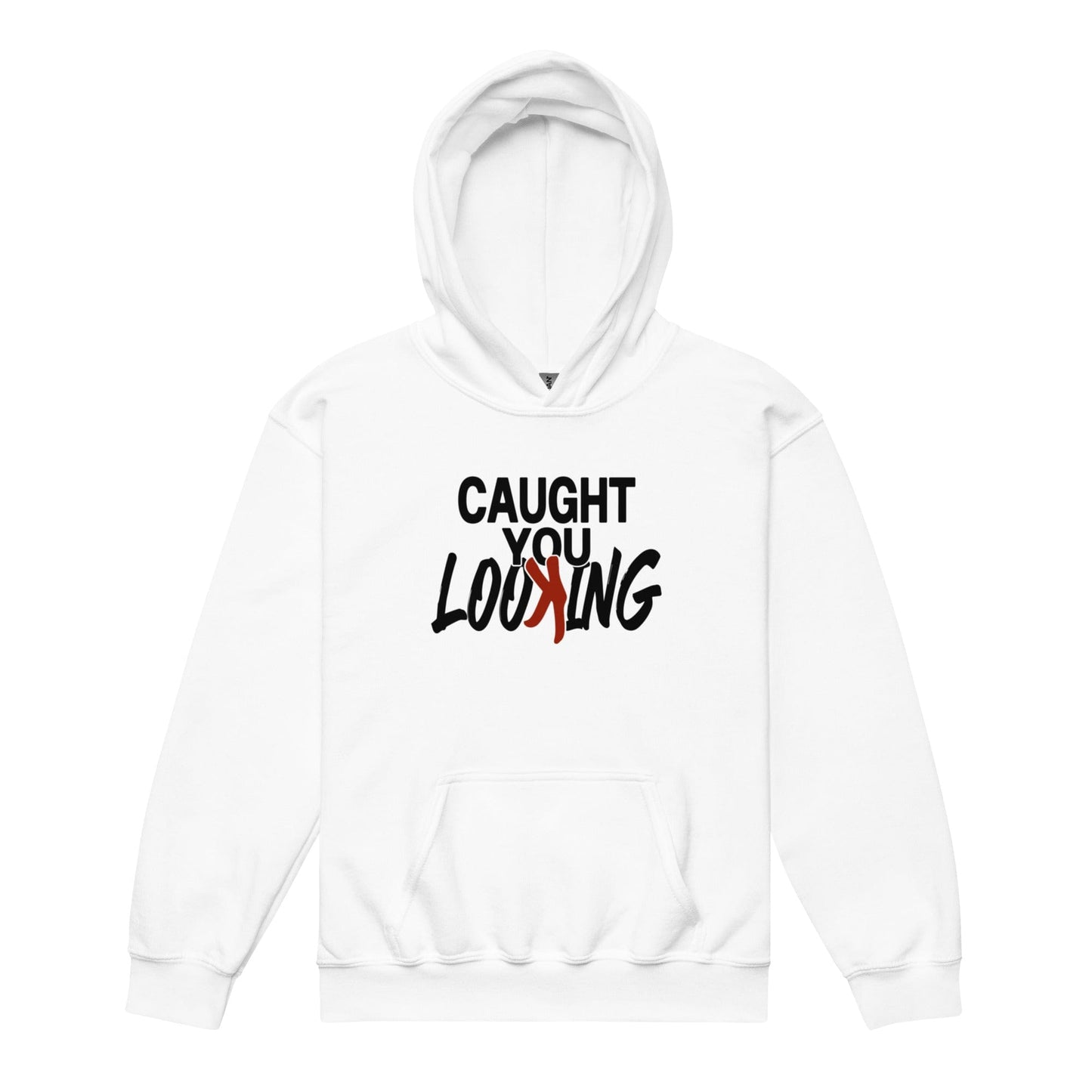 SA Apparel Youth Hoodie White / S Caught You Looking - Youth Hoodie