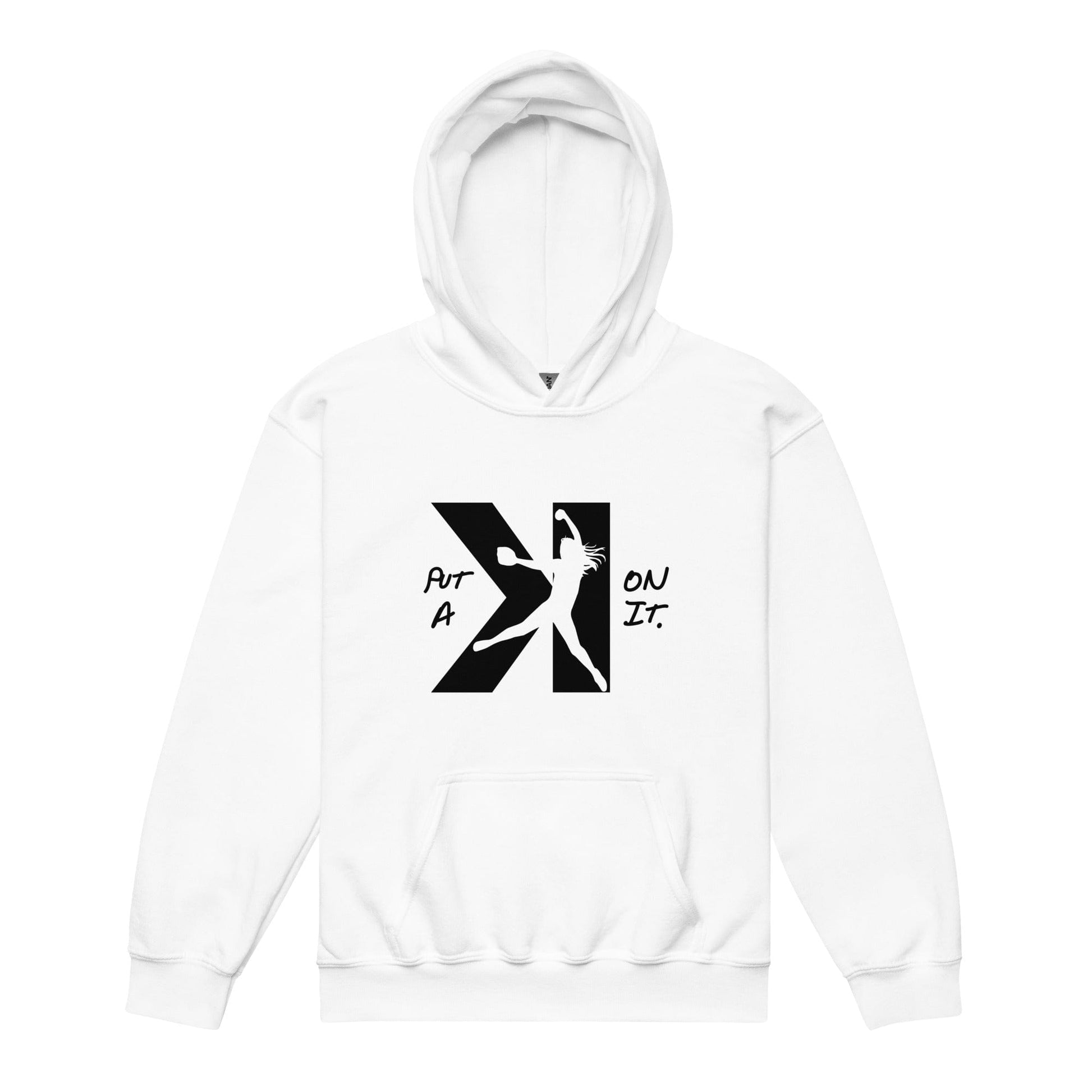 SA Apparel Youth Hoodie White / S Put A K On It Softball - Youth Hoodie