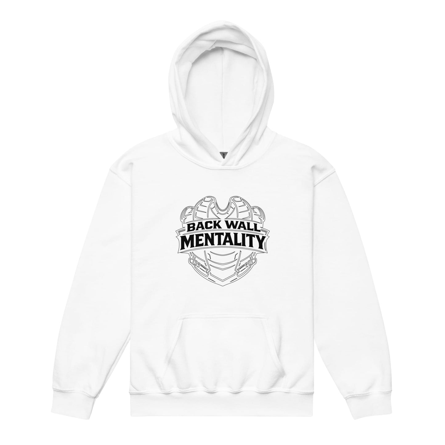 SA Apparel Youth Hoodie White / S Backwall Mentality - Youth Hoodie