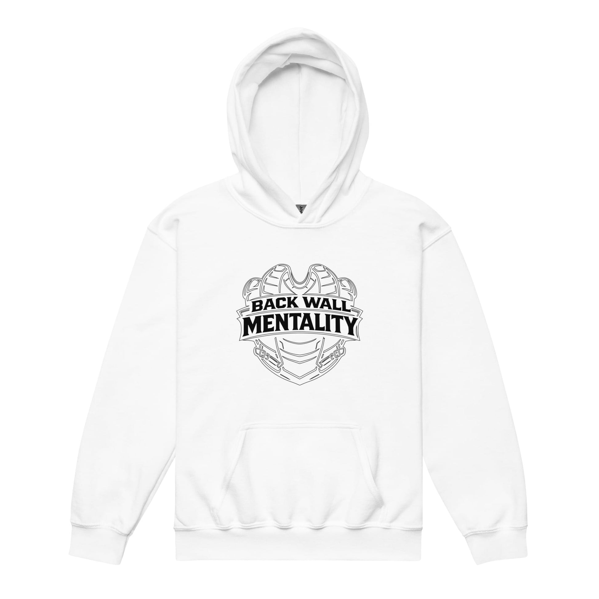 SA Apparel Youth Hoodie White / S Backwall Mentality - Youth Hoodie