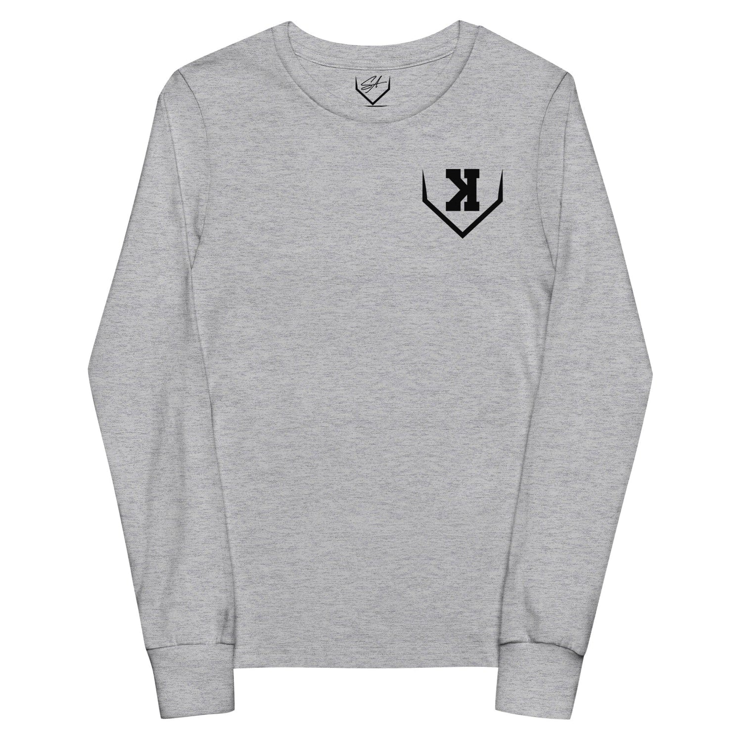 SA Apparel Athletic Heather / S K Club - Youth Long Sleeve