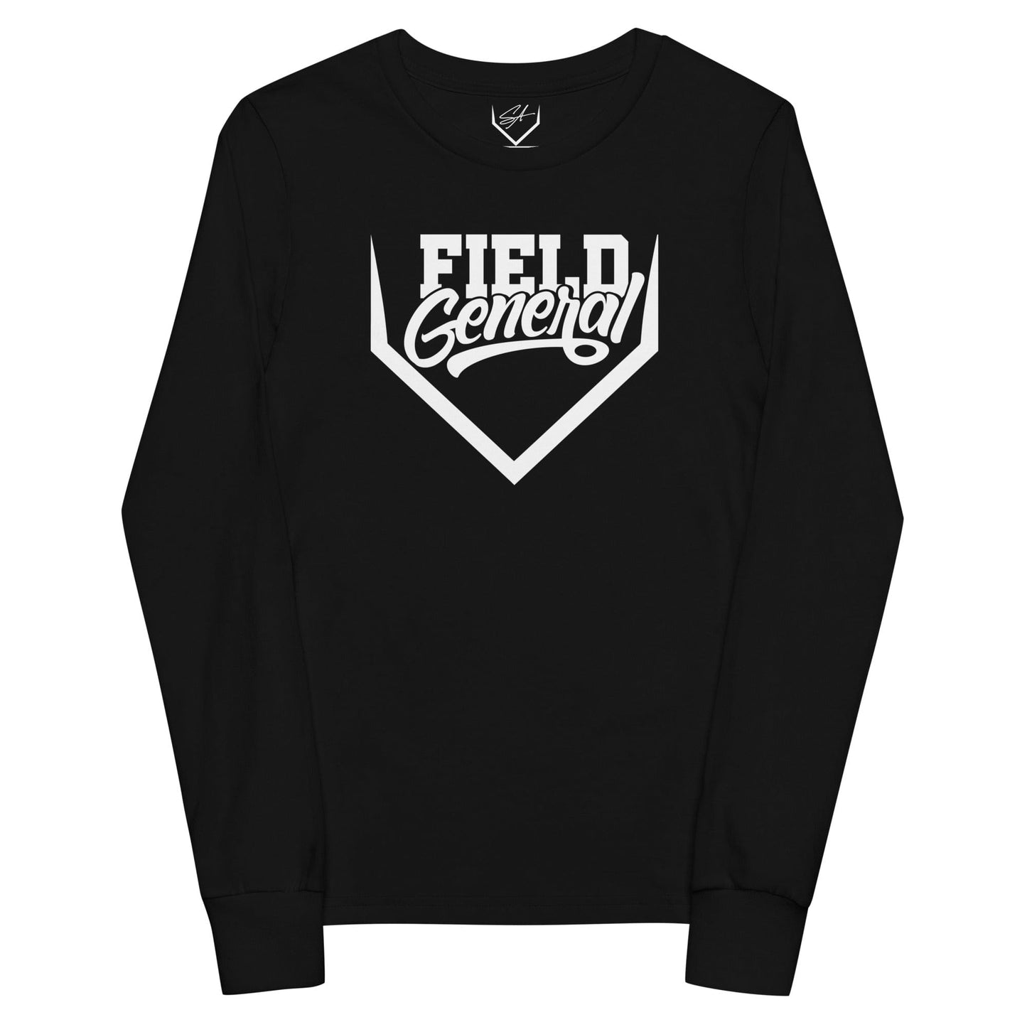 SA Apparel Youth Long Sleeve Black / S Field General - Youth Long Sleeve