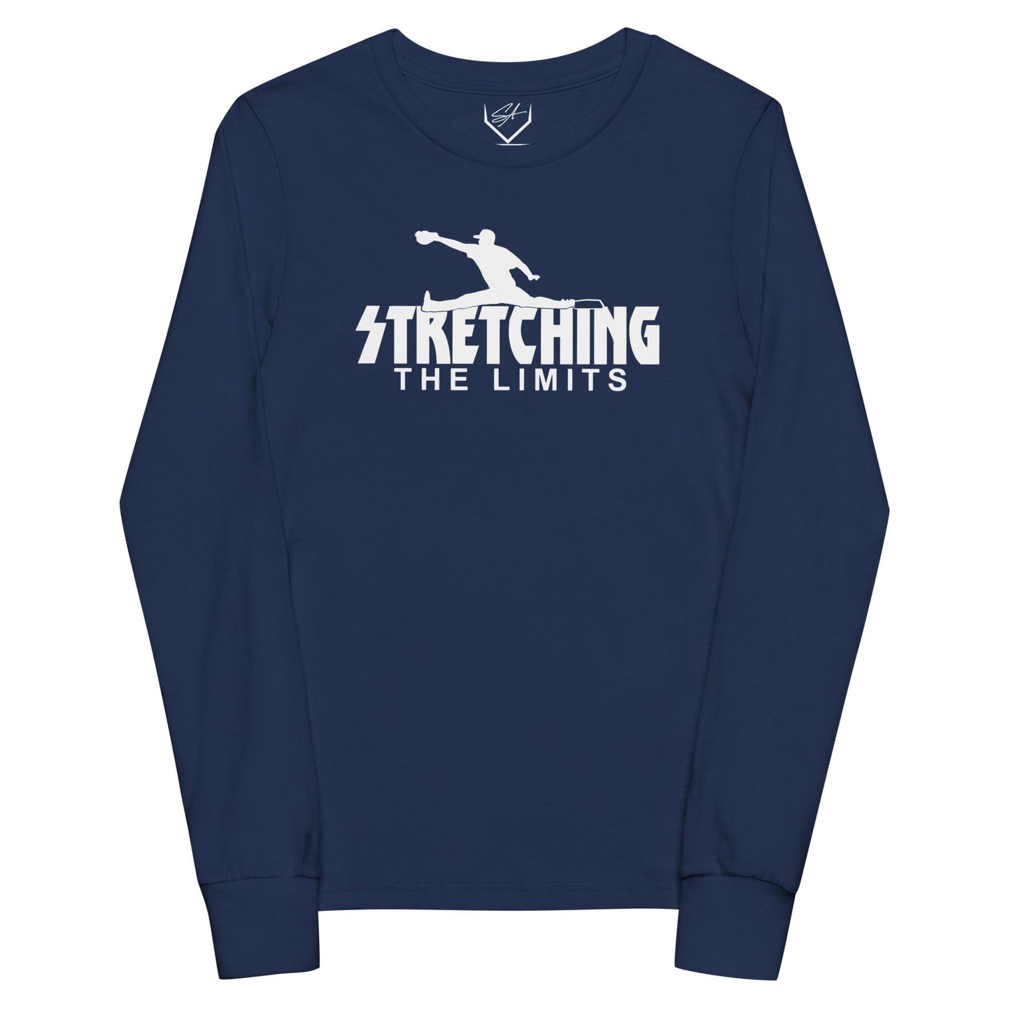 SA Apparel Youth Long Sleeve Navy / S Stretching The Limits - Youth Long Sleeve