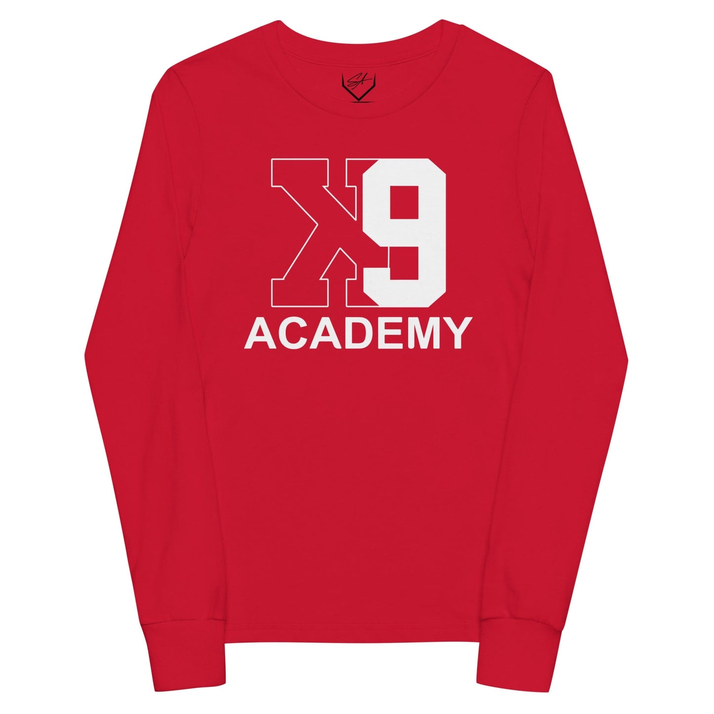 SA Apparel Youth Long Sleeve Red / S K9 Academy - Youth Long Sleeve