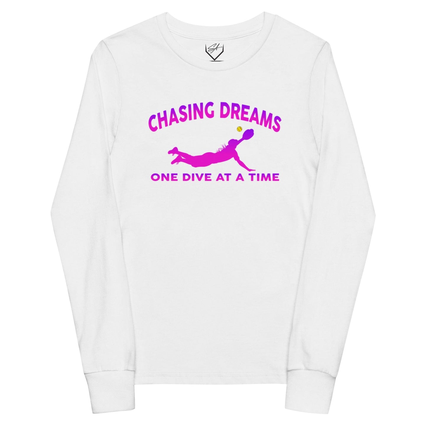 Chasing Dreams One Dive At A Time - Youth Long Sleeve