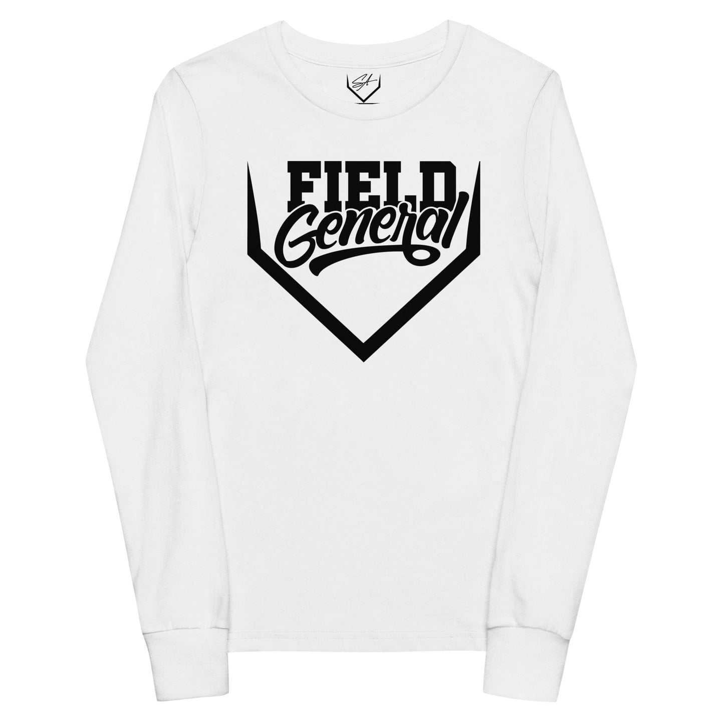 SA Apparel Youth Long Sleeve White / S Field General - Youth Long Sleeve