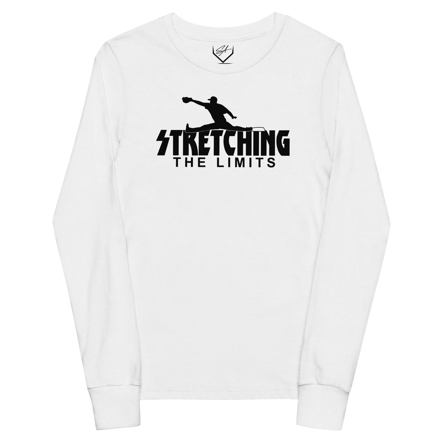 SA Apparel Youth Long Sleeve White / S Stretching The Limits - Youth Long Sleeve