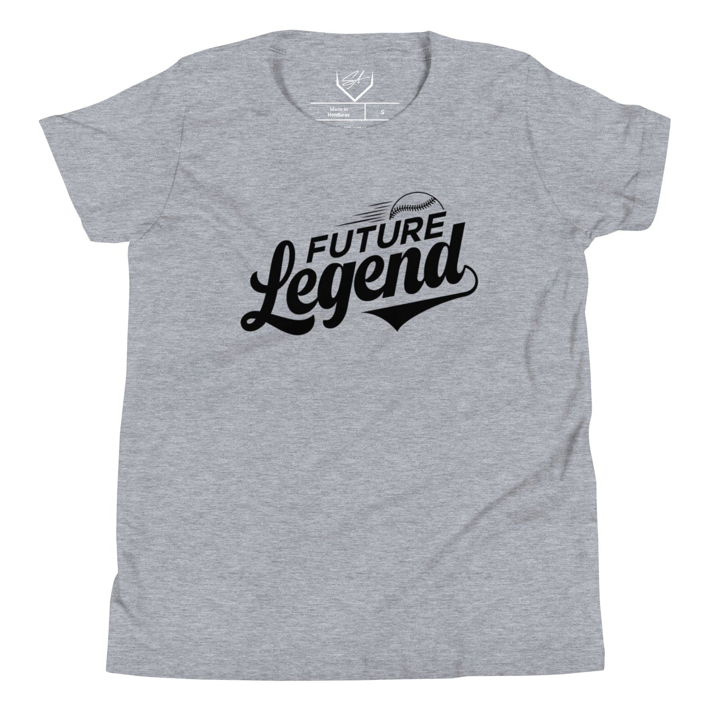 SA Apparel Athletic Heather / S Future Legend - Youth Tee