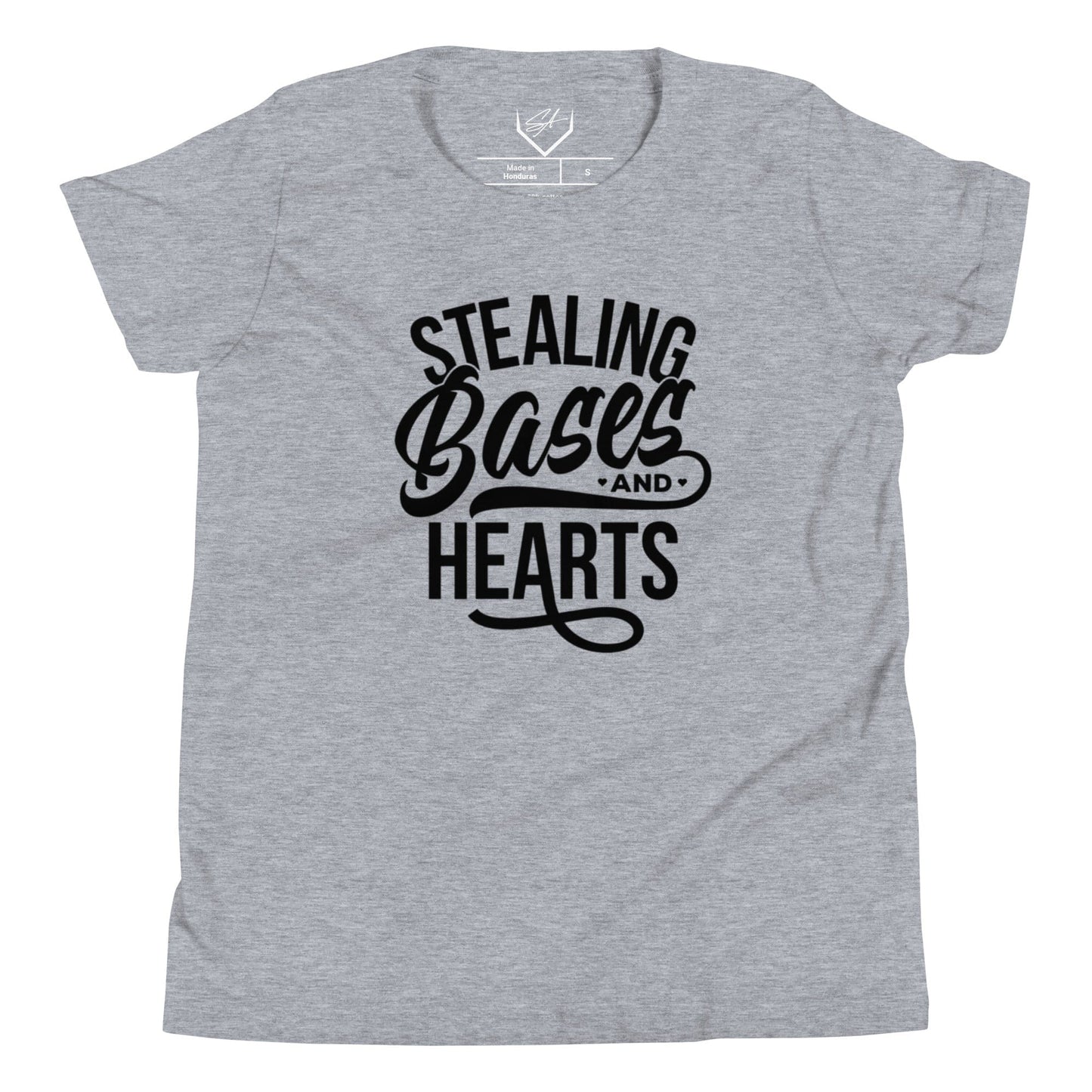 Stealing Bases And Hearts - Youth Tee